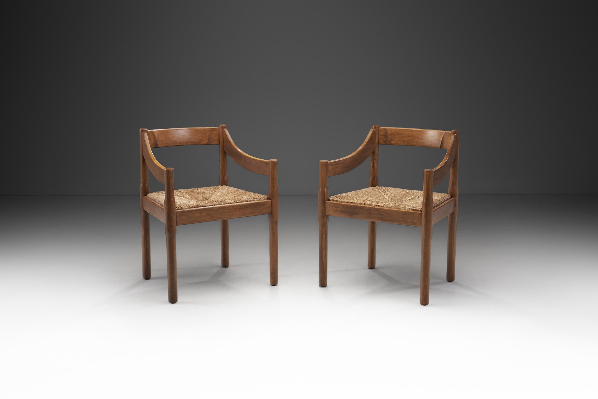 "Carimate" Chairs by Vico Magistretti for Cassina, Italy 1960s (sold)