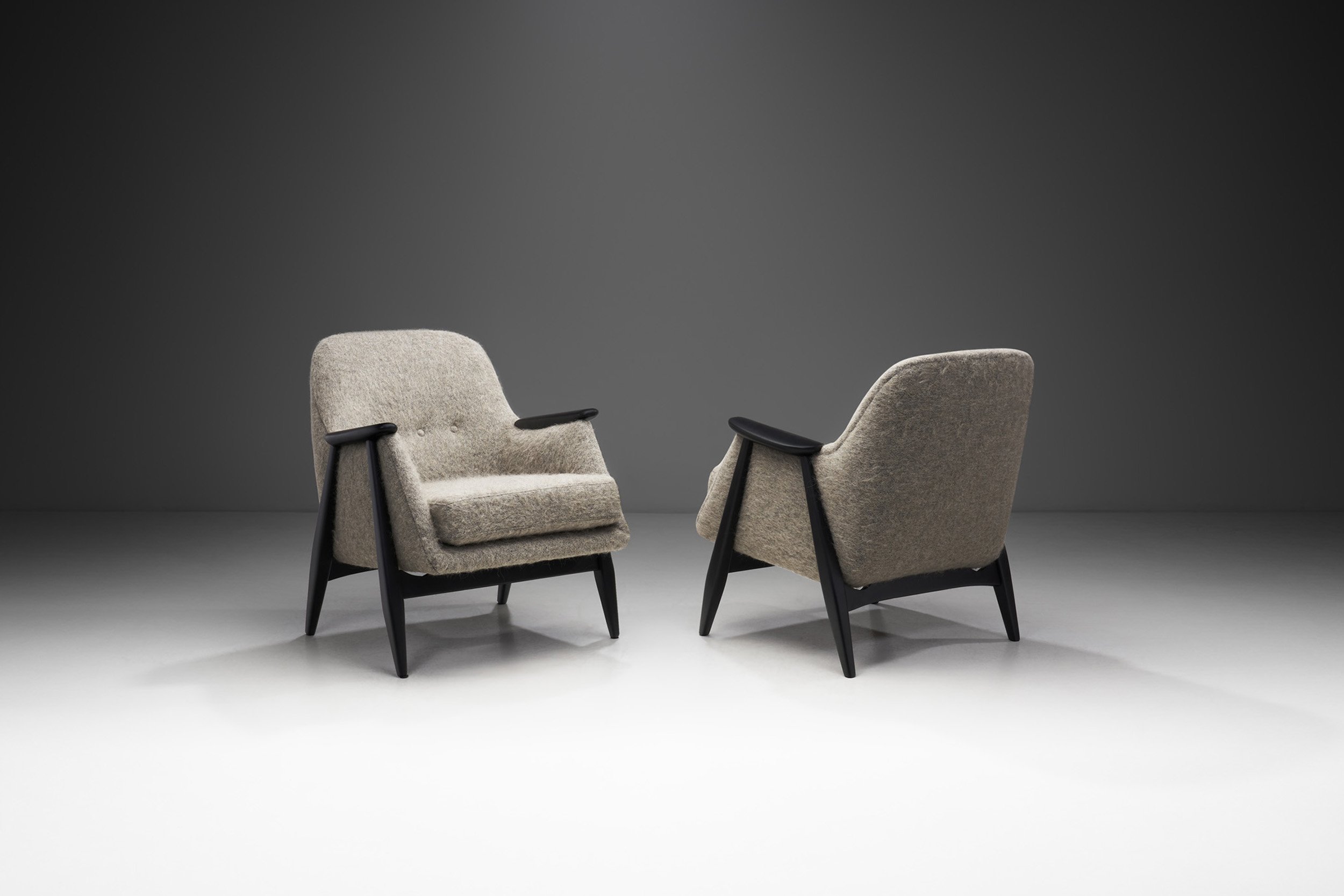 Svante Skogh "Pallas" Lounge Chairs for Asko, Finland 1950s