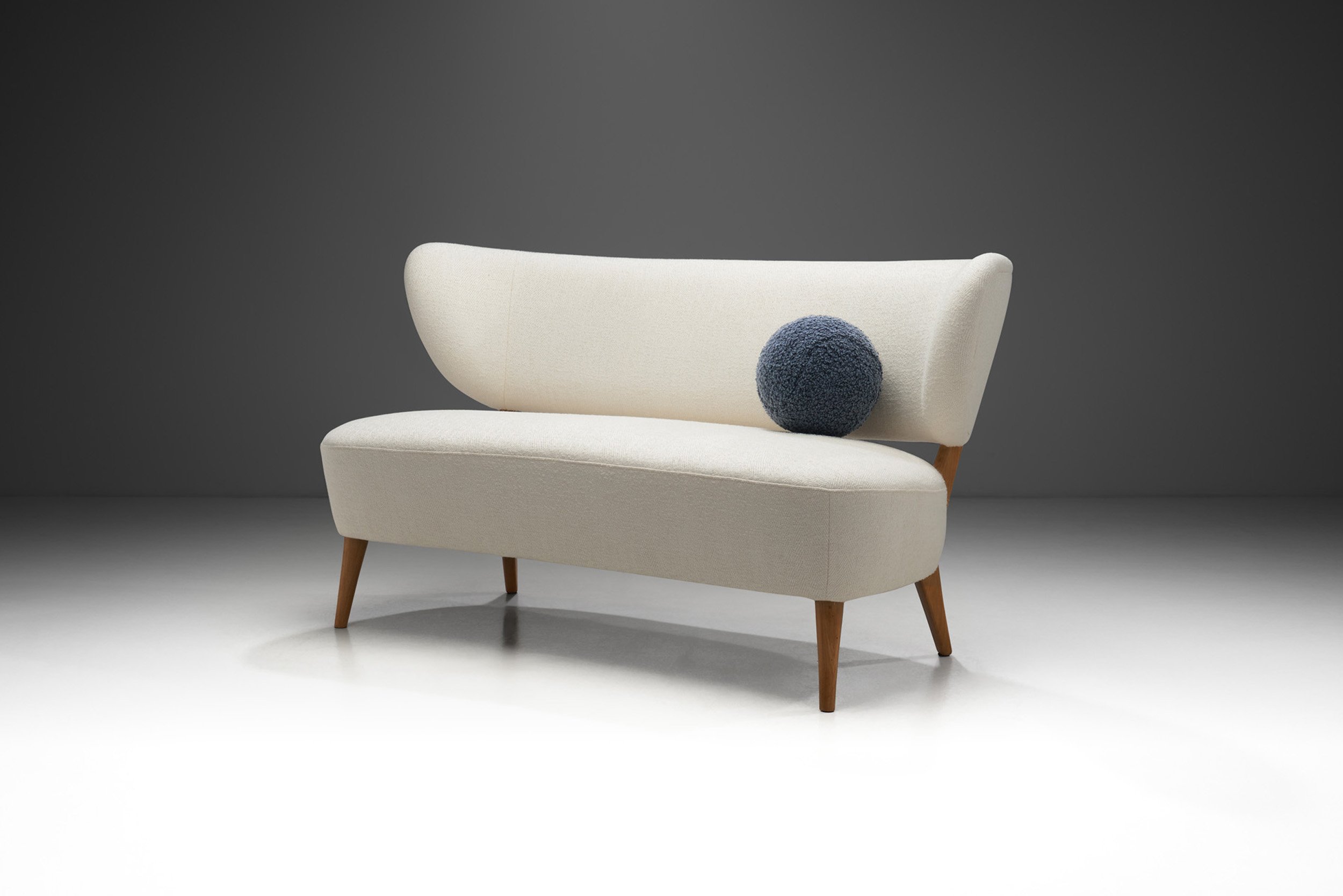 Two-Seater Sofa by Otto Schulz (Attr.) for Boet, Sweden 1940s