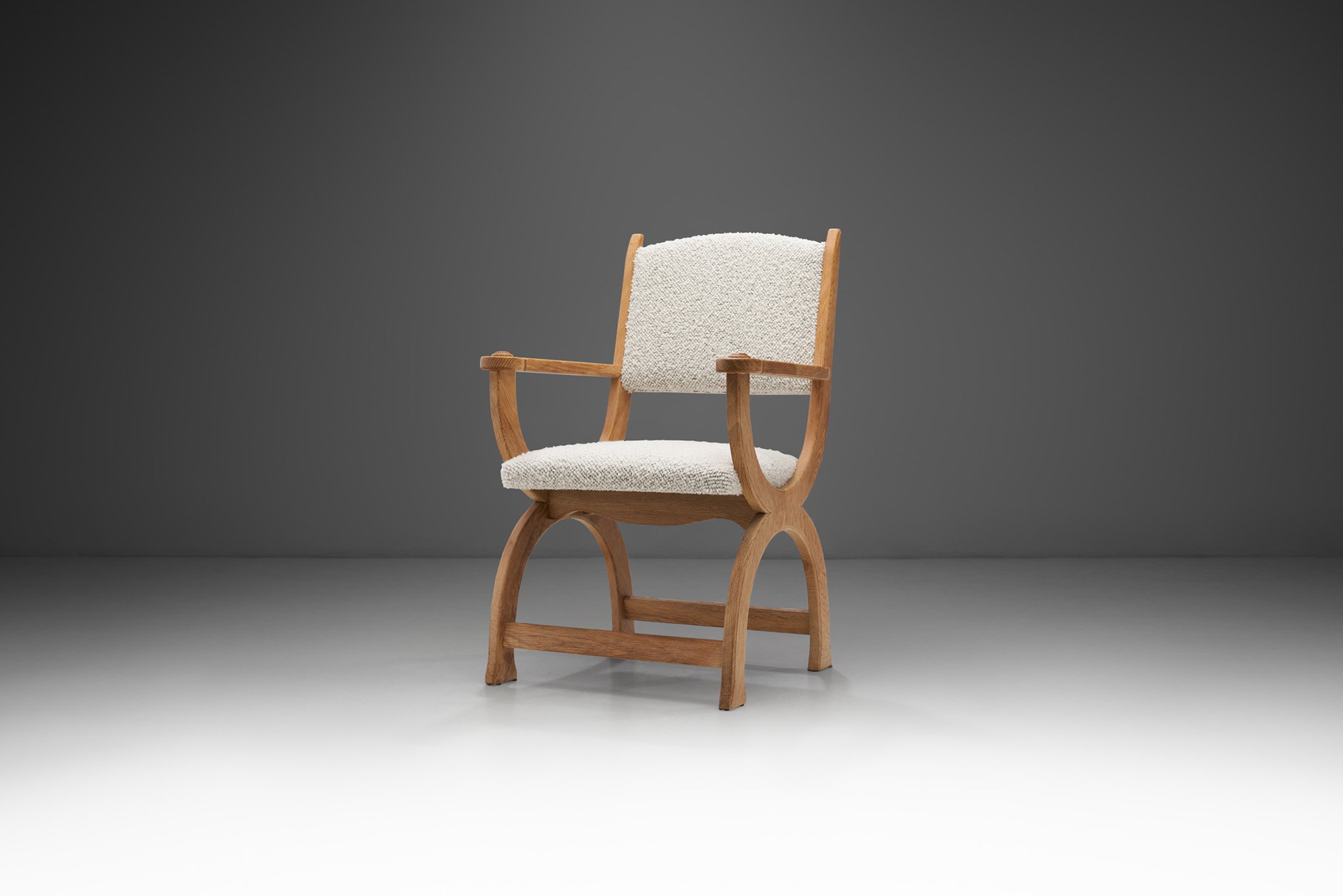 Blonde Oak "Kurul" Chairs by Henning Kjærnulf (attr.), Denmark 1960s (sold)