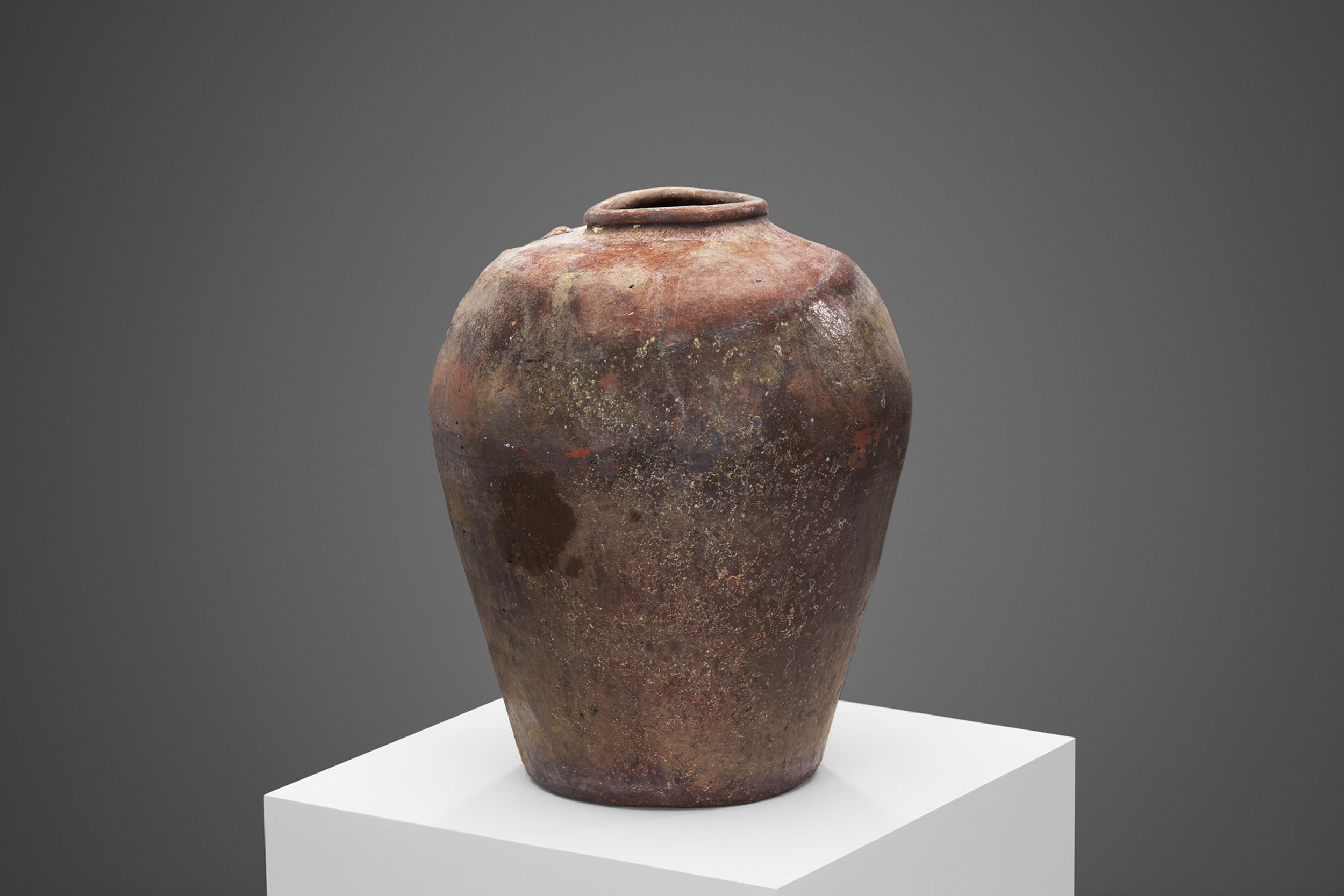 Indonesian Large Terracotta Water Jar, Indonesia late 19th century (sold)