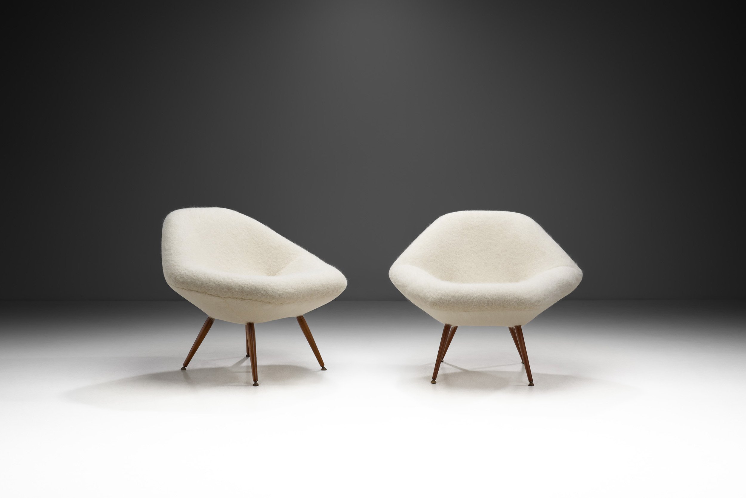 "Eva" Chairs by Arne Dahlén for Dahléns Dalums Fåtöljindustri AB, Sweden 1960s (sold)