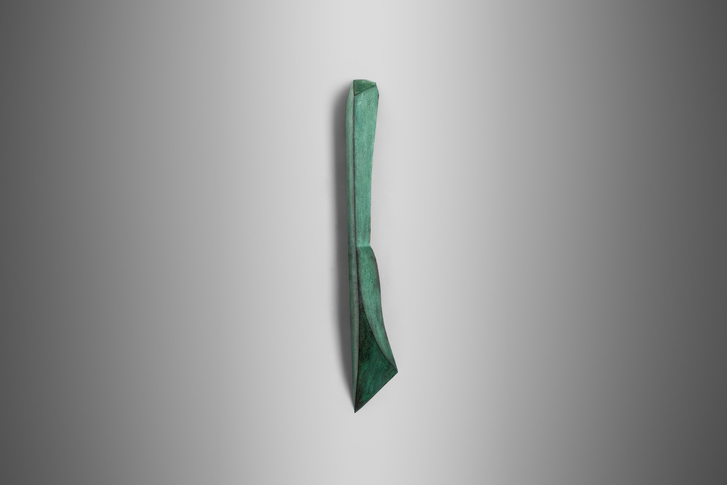 Björn Selder Modernist Patinated Bronze Sculpture, Sweden 1970s