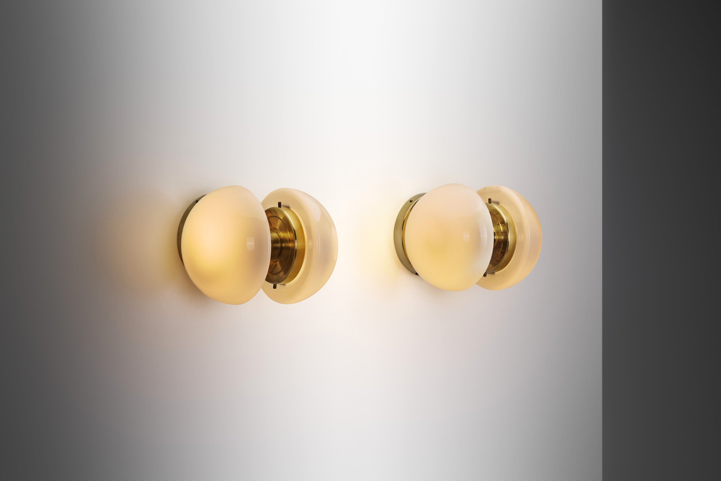 Klaus Michalik "Bau" Wall Lamps for Stockmann Orno, Sweden 1960s (sold)