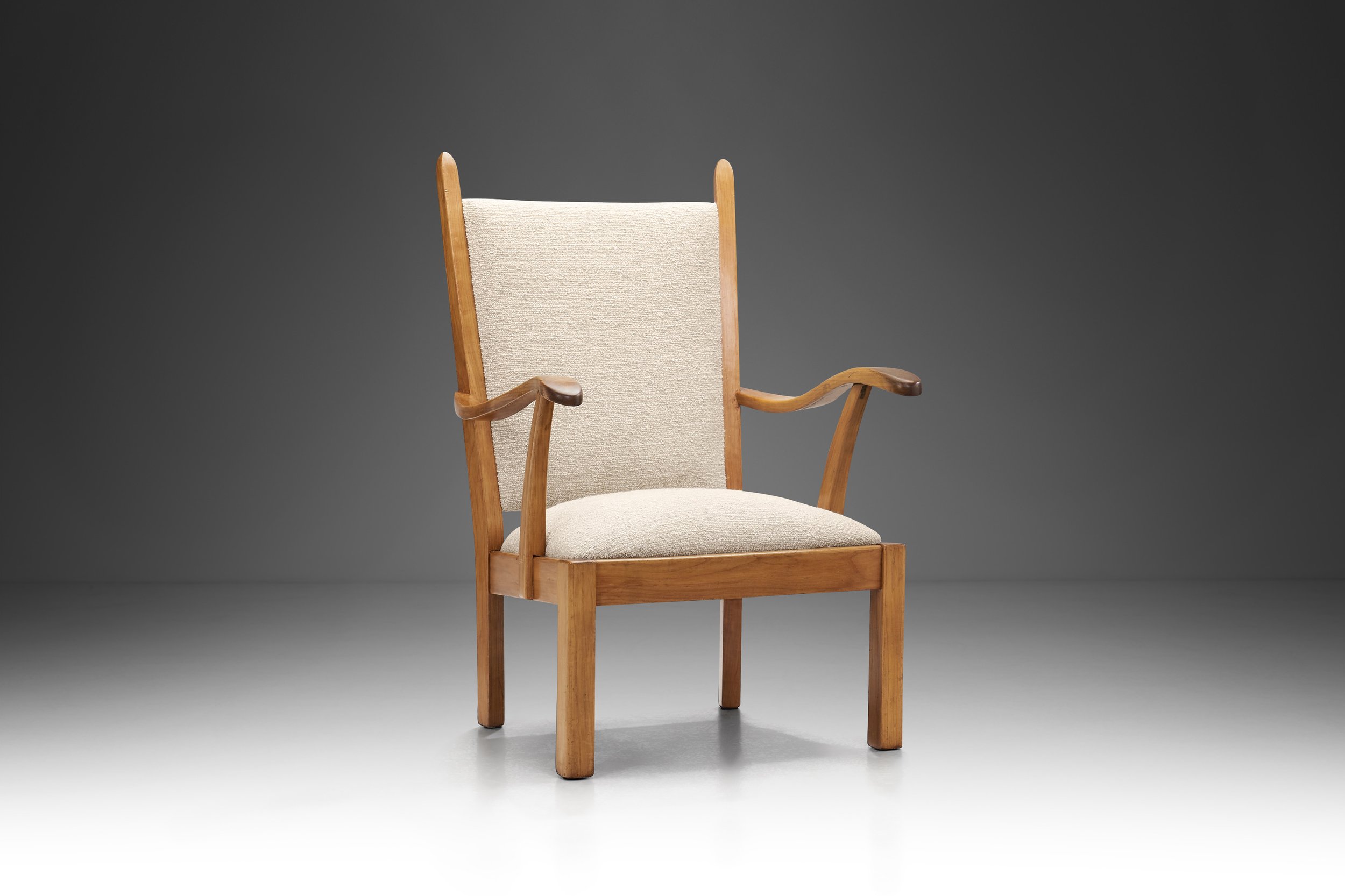 Upholstered Armchair by Bas Van Pelt for My Home, The Netherlands 1940s