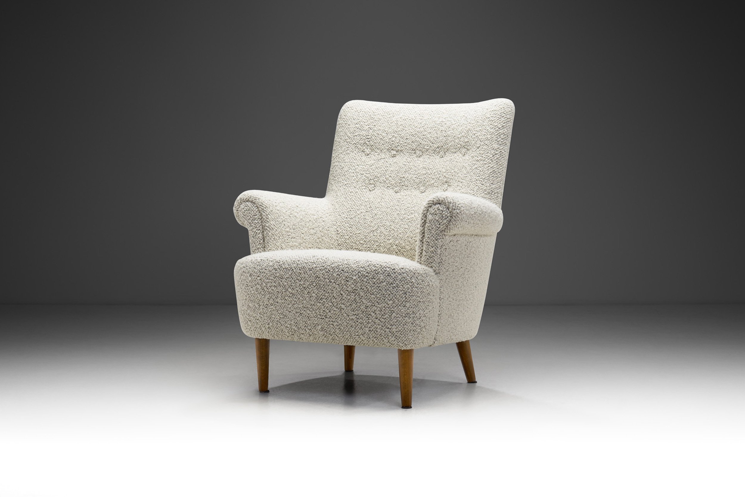 “Marino” Armchair by Carl Malmsten for O.H. Sjögren, Sweden 1930s (sold)