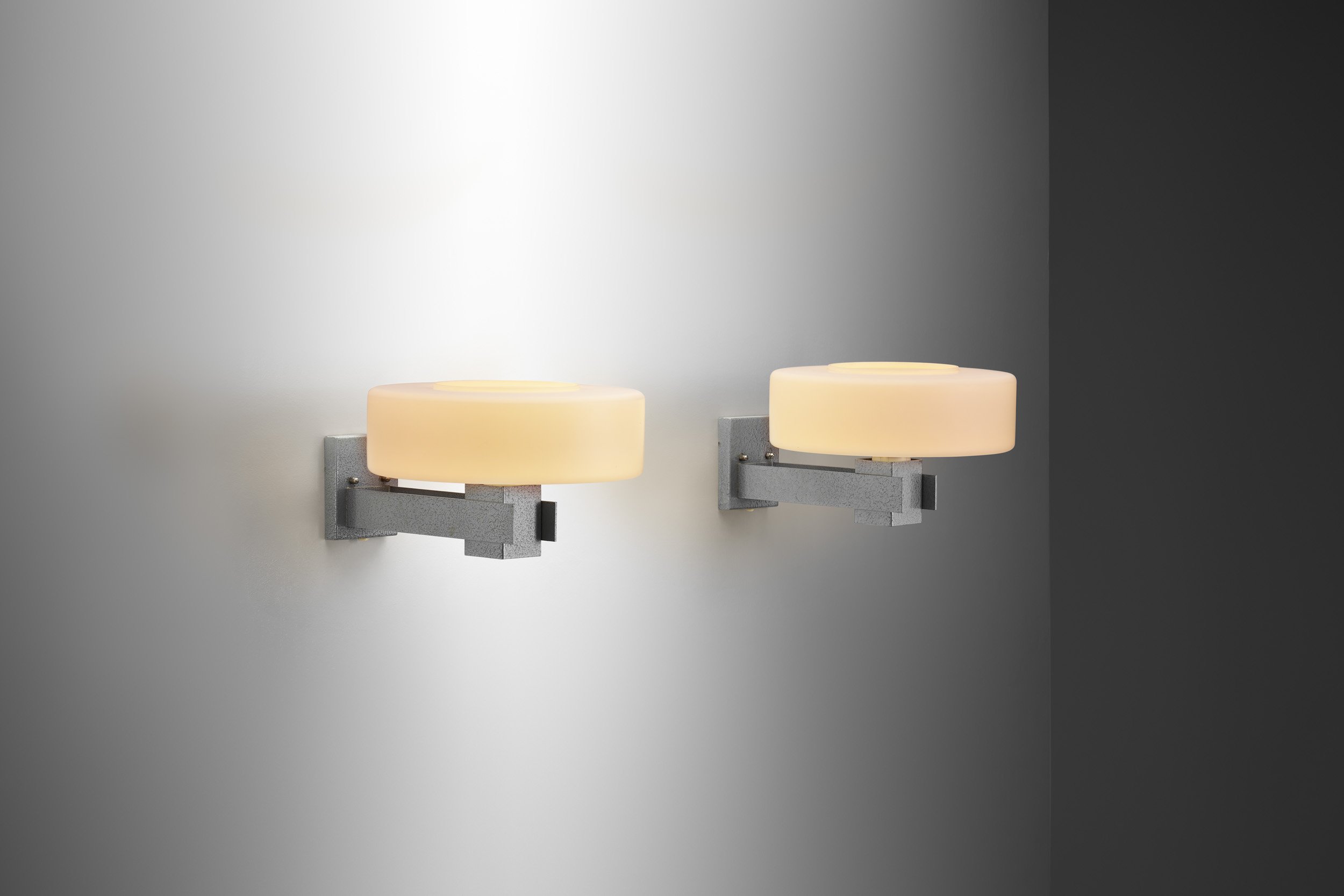 Counterpoint Wall Lamps "C-1626" by Raak, The Netherlands 1960s