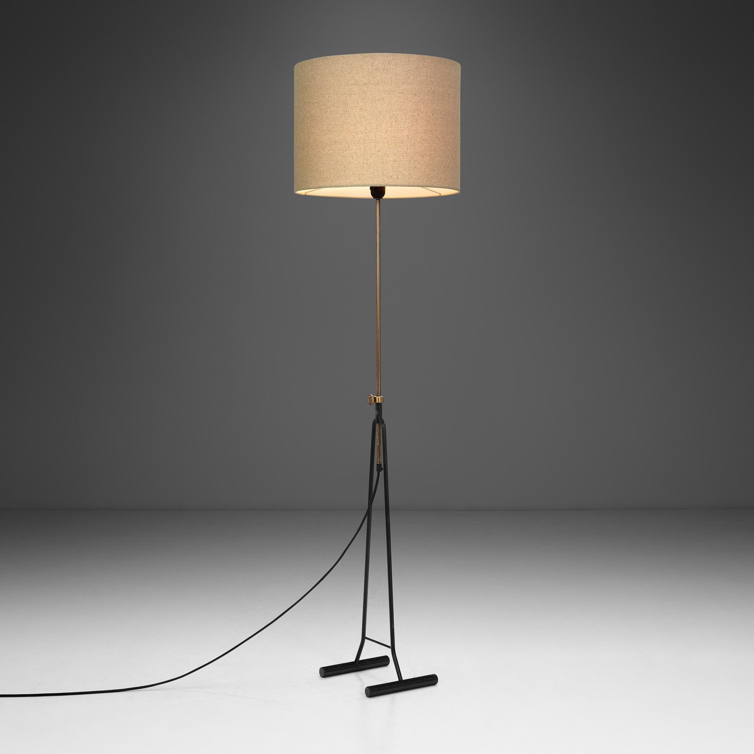 Model "E1782" Floor Lamp by Svend Aage Holm Sørensen for ASEA, Sweden 1950s (sold)