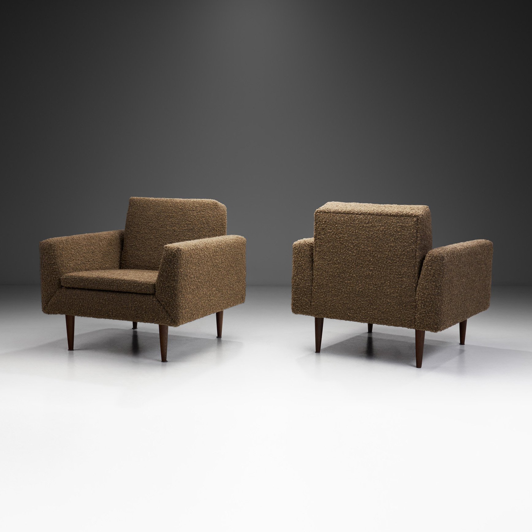 Pair of Theo Ruth Lounge Chairs for Artifort, Netherlands ca 1960s