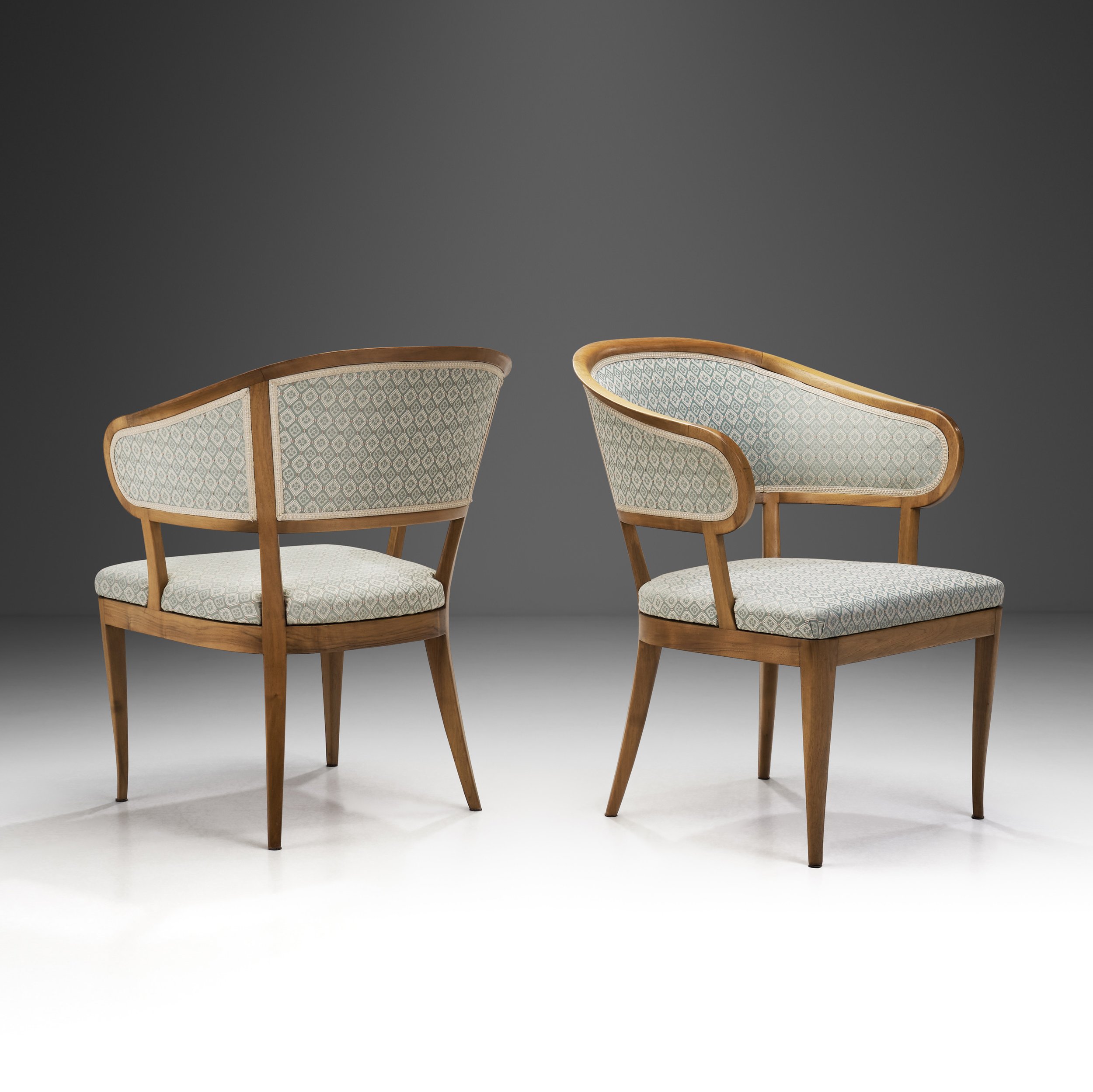 Pair of “Jonas Love” Armchairs by Carl Malmsten, Sweden 20th century (sold)