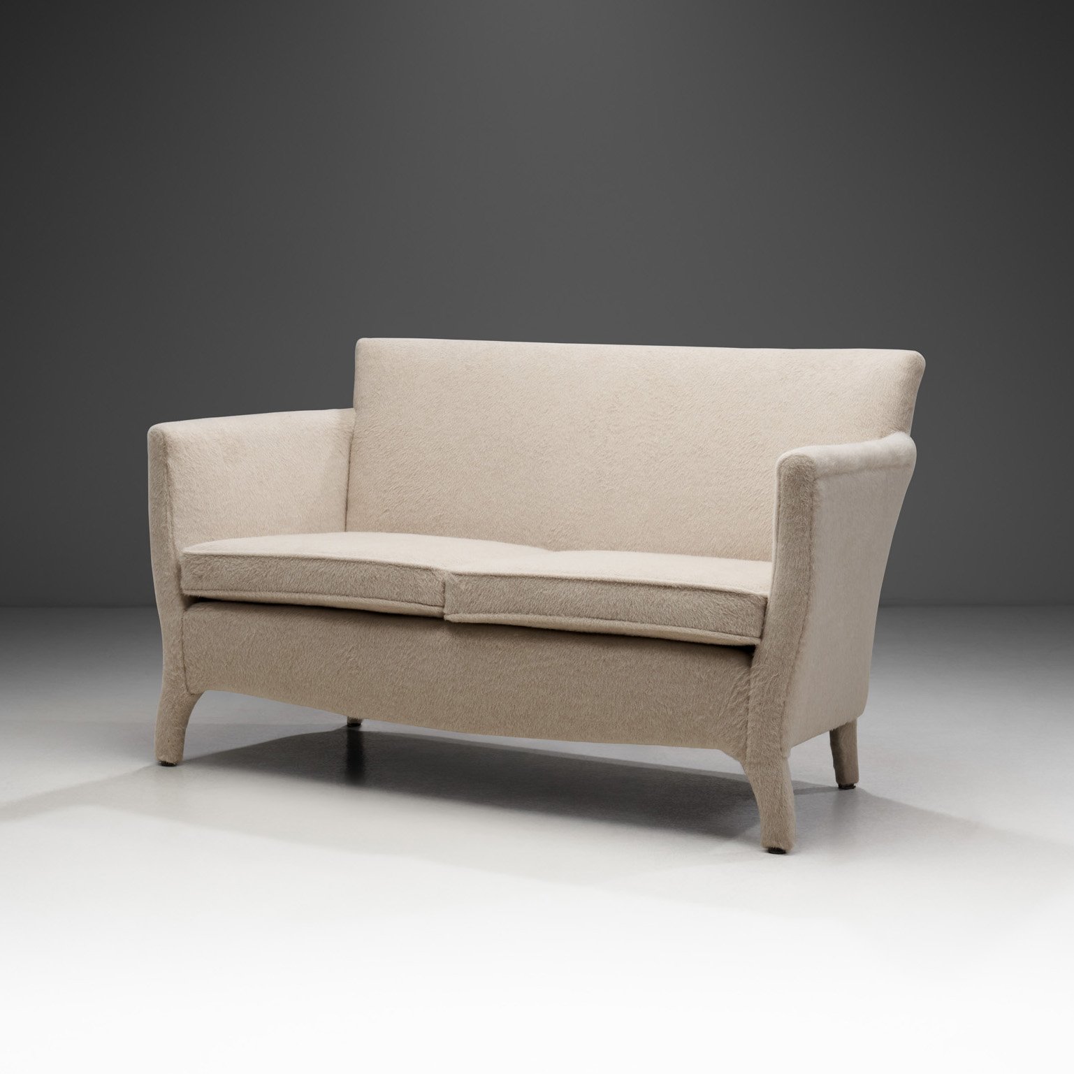 Upholstered Otto Schulz (Attr.) Two-Seater Sofa, Sweden 1930s (sold)