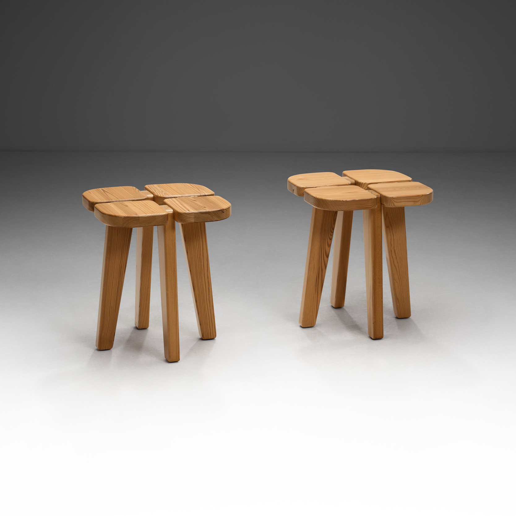Pair of Rauni Peippo "Apila" Stools for Stockmann Orno, Finland 1960s (sold)