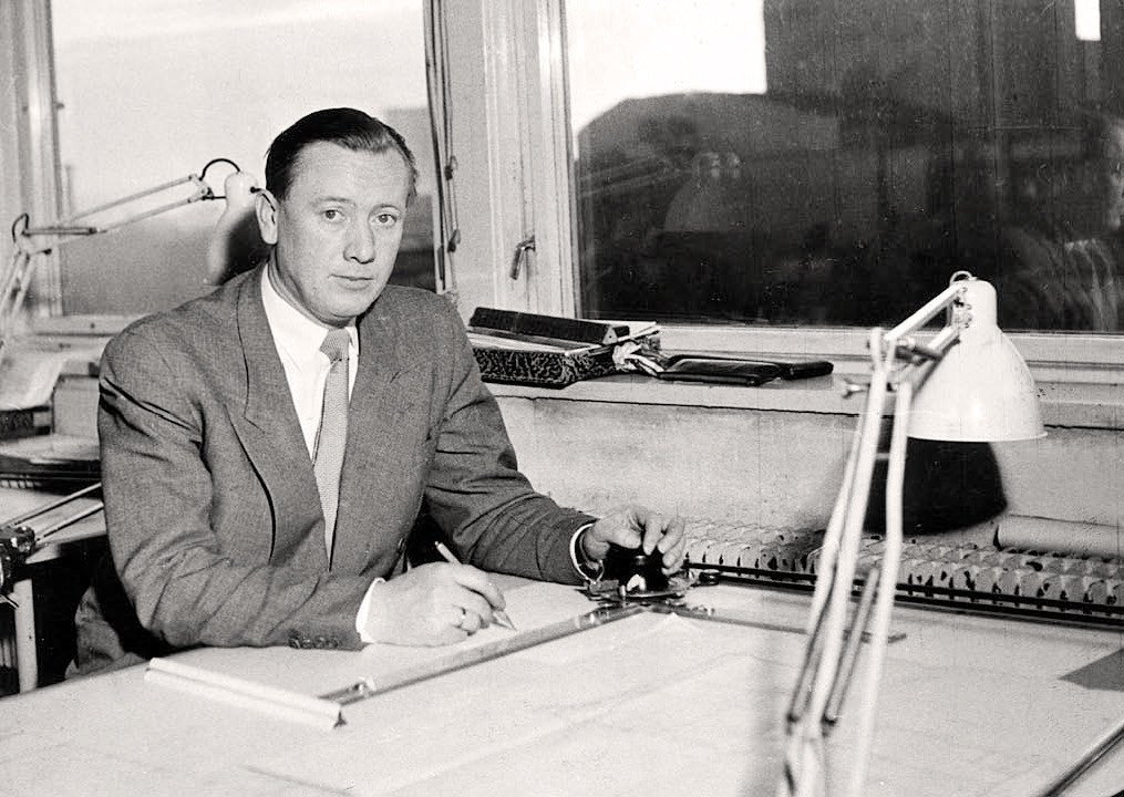 Trained as an architect but deeply interested in art and material science, Norwegian designer Erling Viksj&oslash; (1910&ndash;1971) developed and patented "Naturbetong", a sand-blasted concrete technique that exposed natural stone aggregat