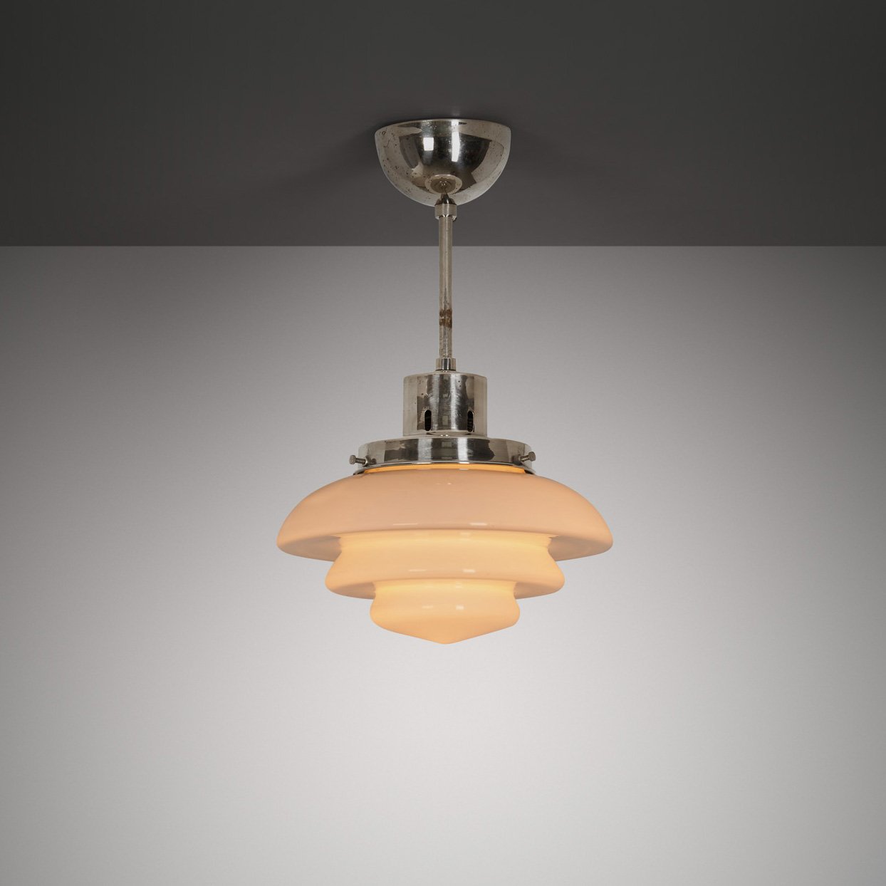Paavo Tynell Model "1612" Hanging Lamp for Taito, Finland 1930s
