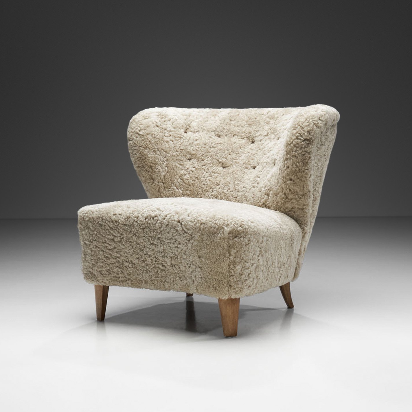 Gösta Jonsson Lounge Chair from Jönköping, Sweden 1940s