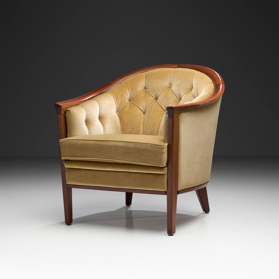 Bertil Fridhagen “Aristokrat” Armchair for Bröderna Andersson, Sweden 1960s