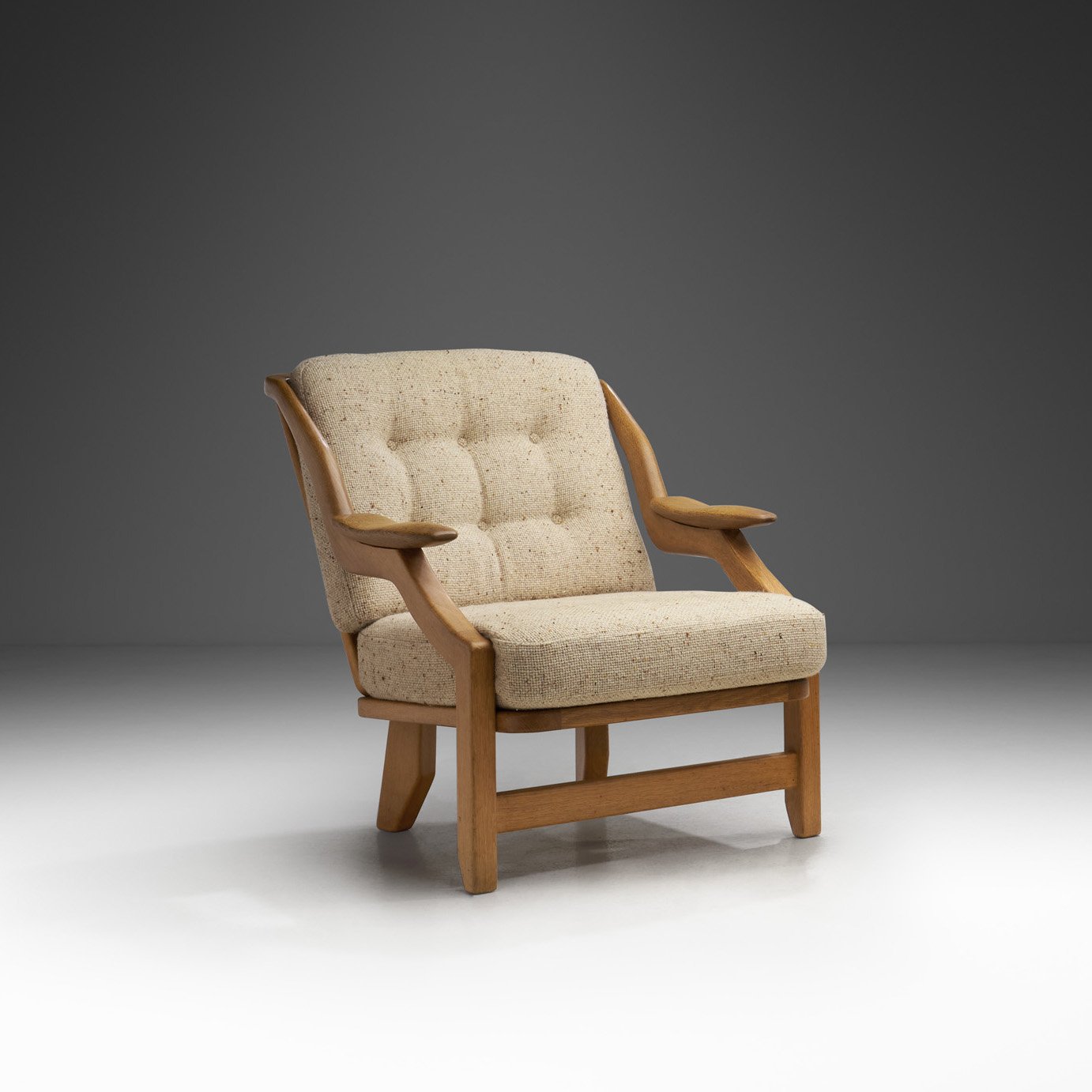“Grégoire” Lounge Chair by Guillerme et Chambron for Votre Maison, France 1960s (sold)