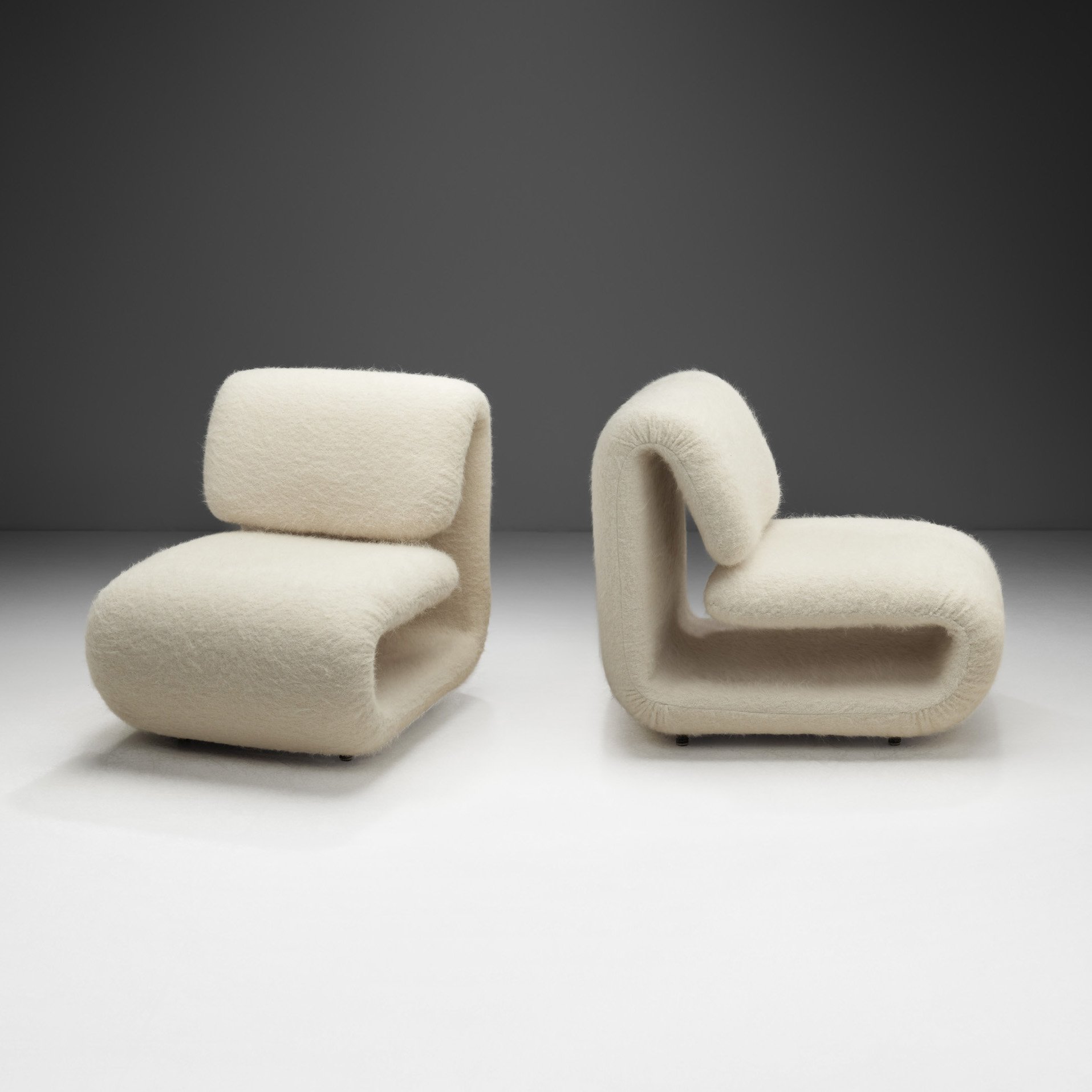 A Pair of Model "1500" Lounge Chairs by Etienne-Henri Martin for TFM, France 1960s (sold)