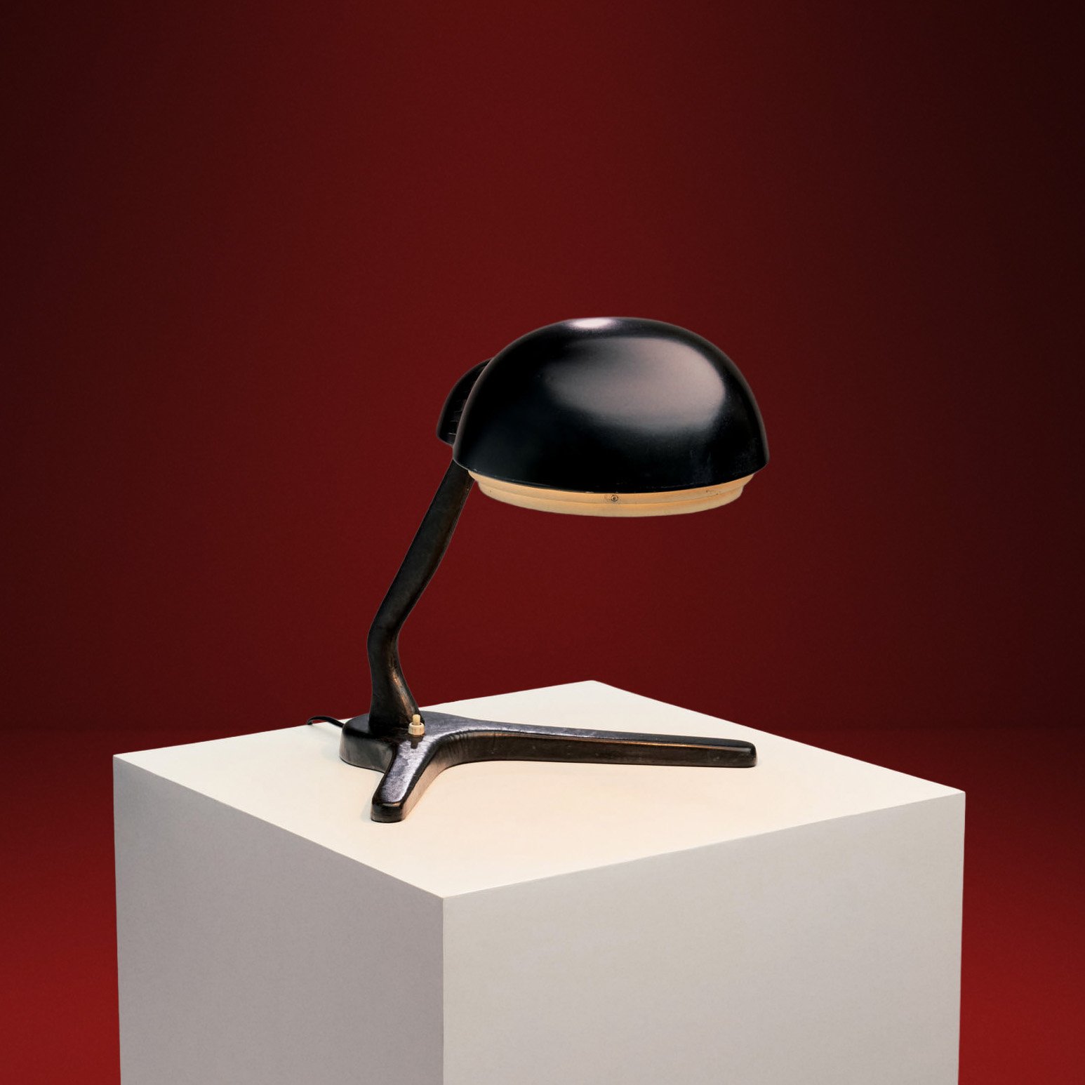 Alvar Aalto Model “A704” Table Lamp for Valaistustyö Ky, Finland 1950s