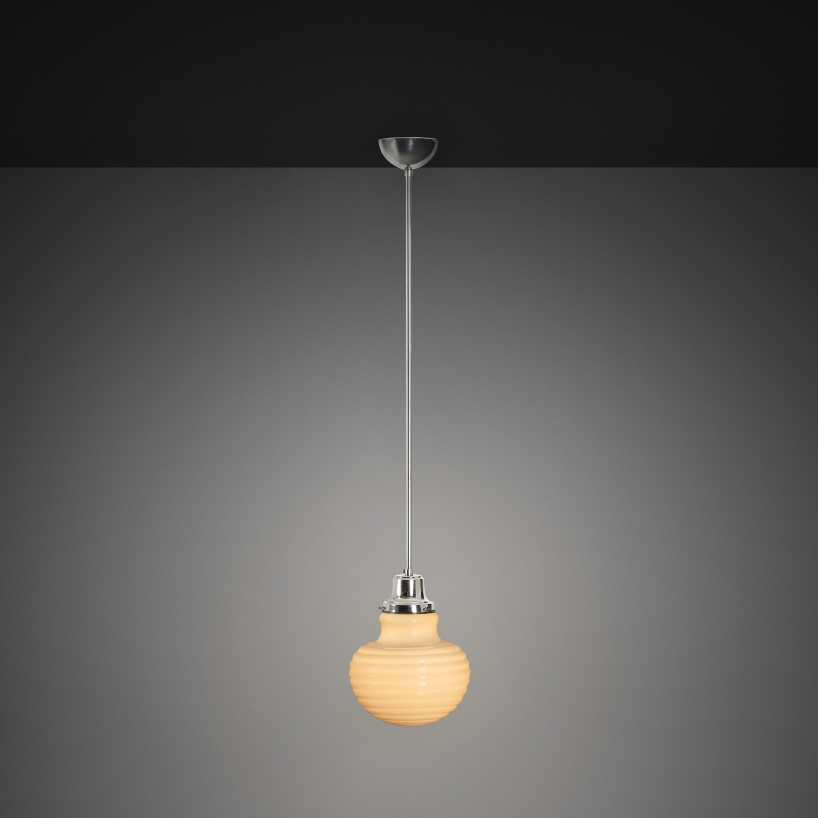 Model "554" Pendant Light by Paavo Tynell for Taito, Finland 1930s