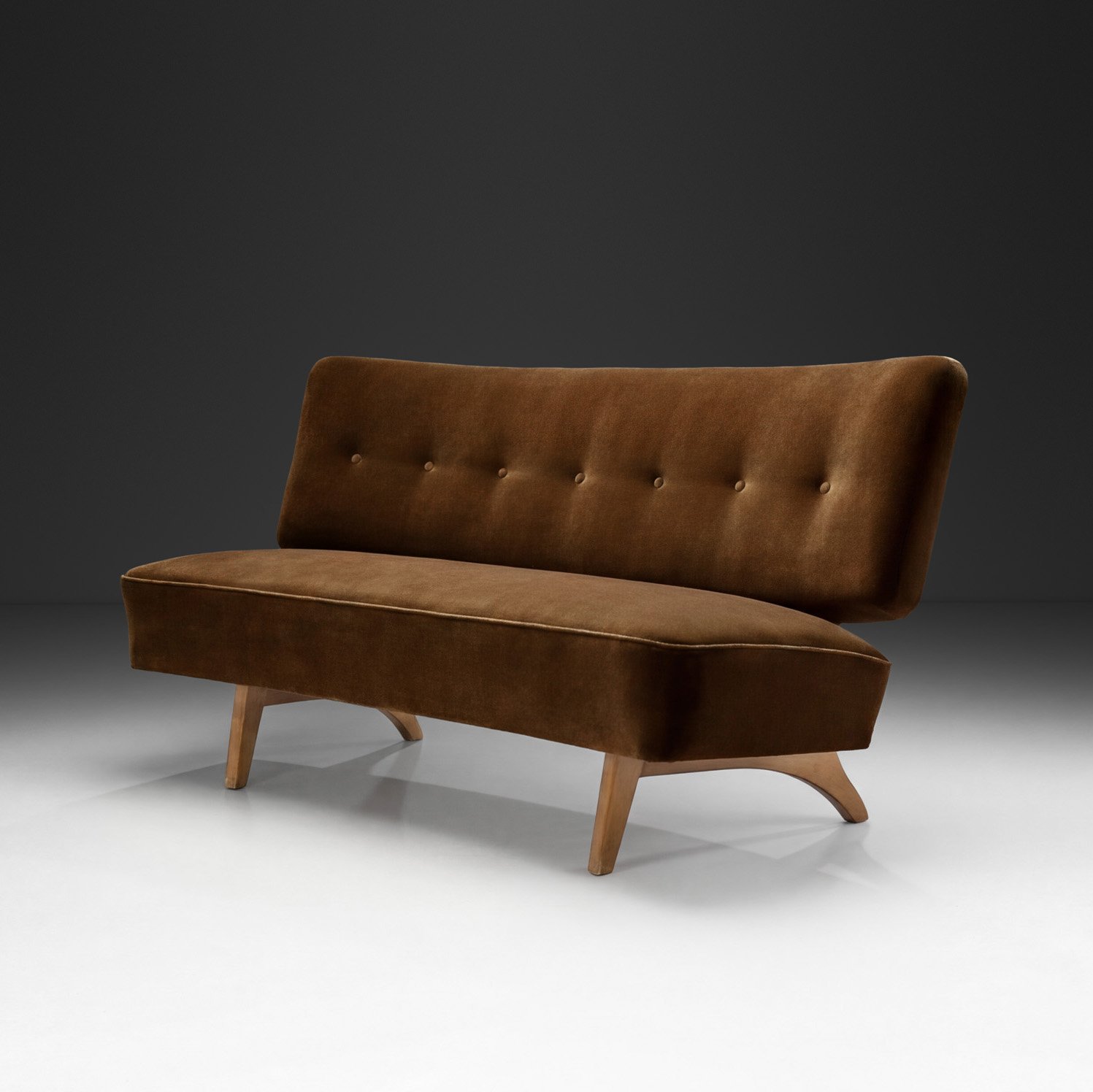 Three-Seater "Susanna" Sofa by Aake Antilla for Lahden Lepokalusto, Finland Mid-20th Century
