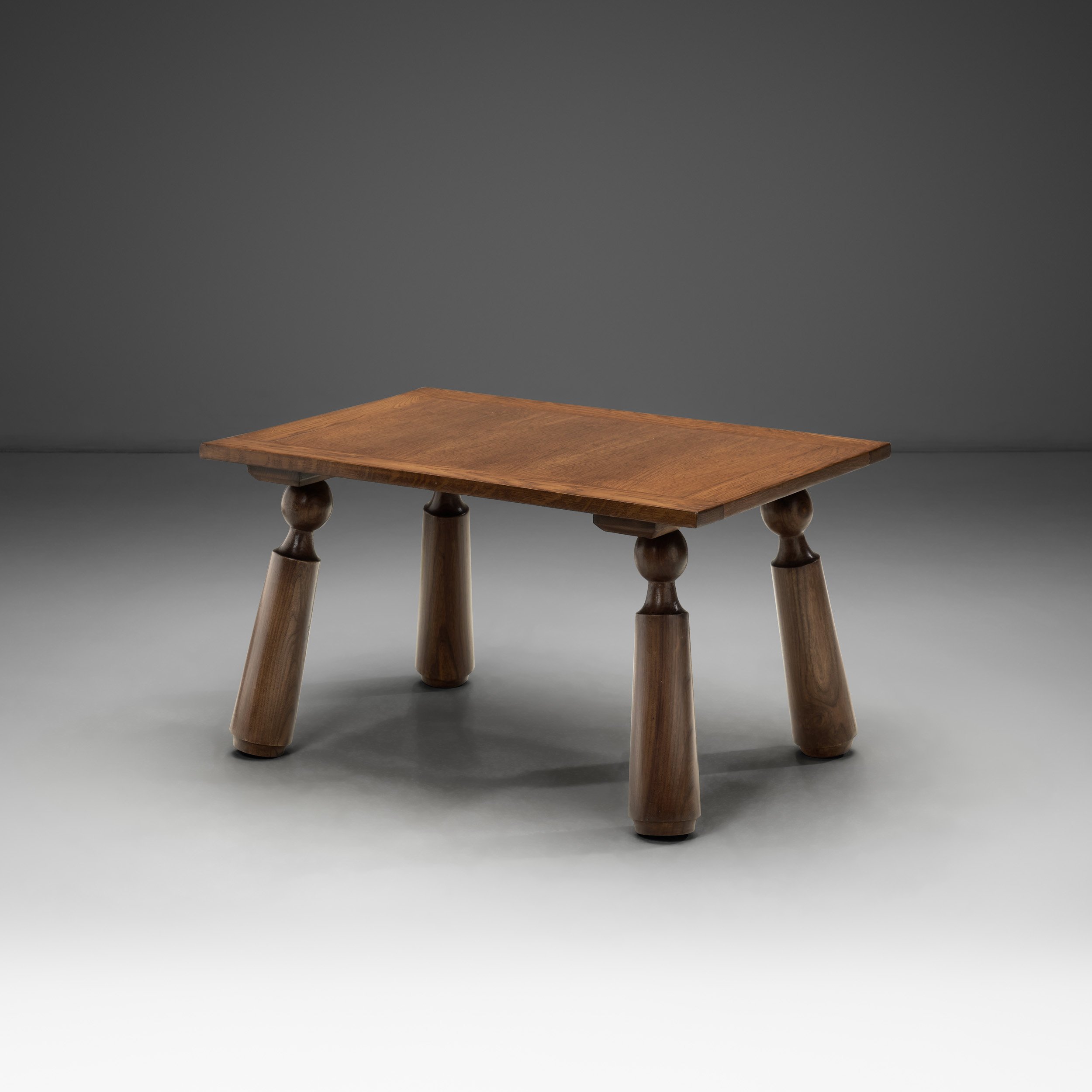 Wooden Coffee Table in the manner of Charles Dudouyt, France First half of the 20th Century