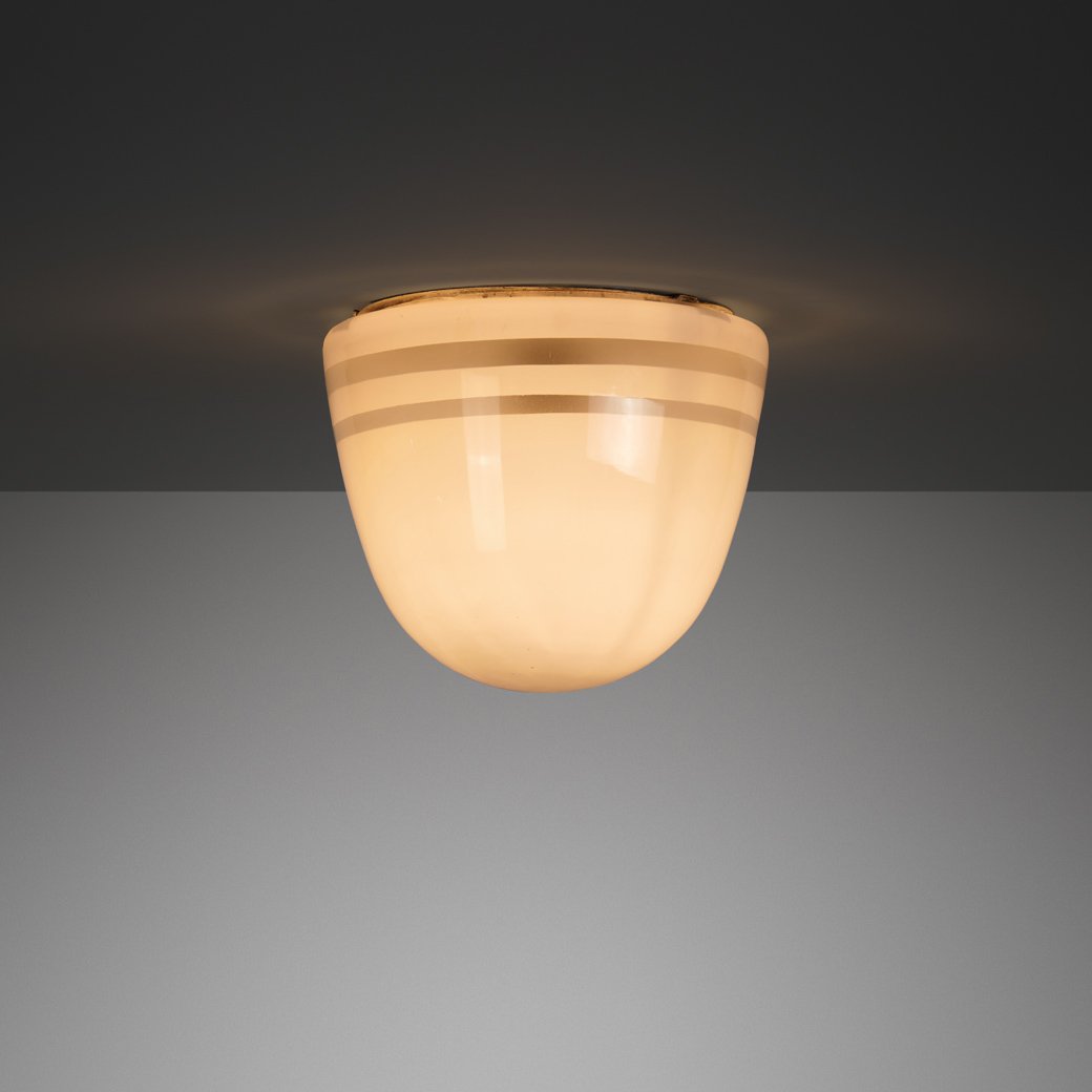 Model "10148" Ceiling Lamp by Harald Notini for Arvid Böhlmarks Lampfabrik, Sweden 1930s
