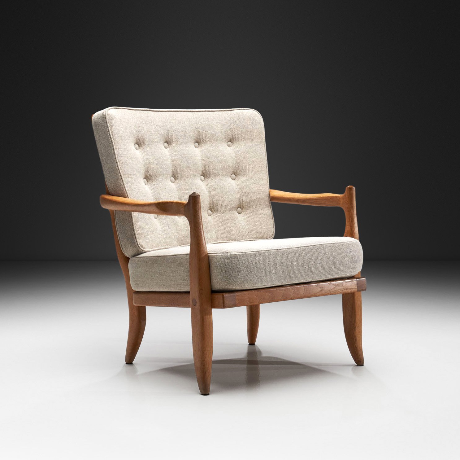 Guillerme et Chambron "José" Armchair, France 1950s