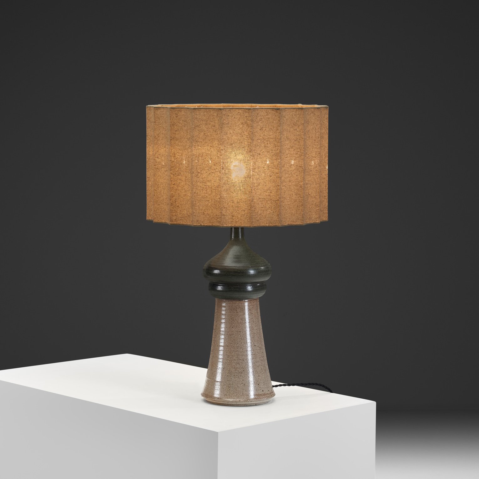 Model "609" Table Lamp by Palle Michael Degener for Kähler Keramik, Denmark ca 1960s