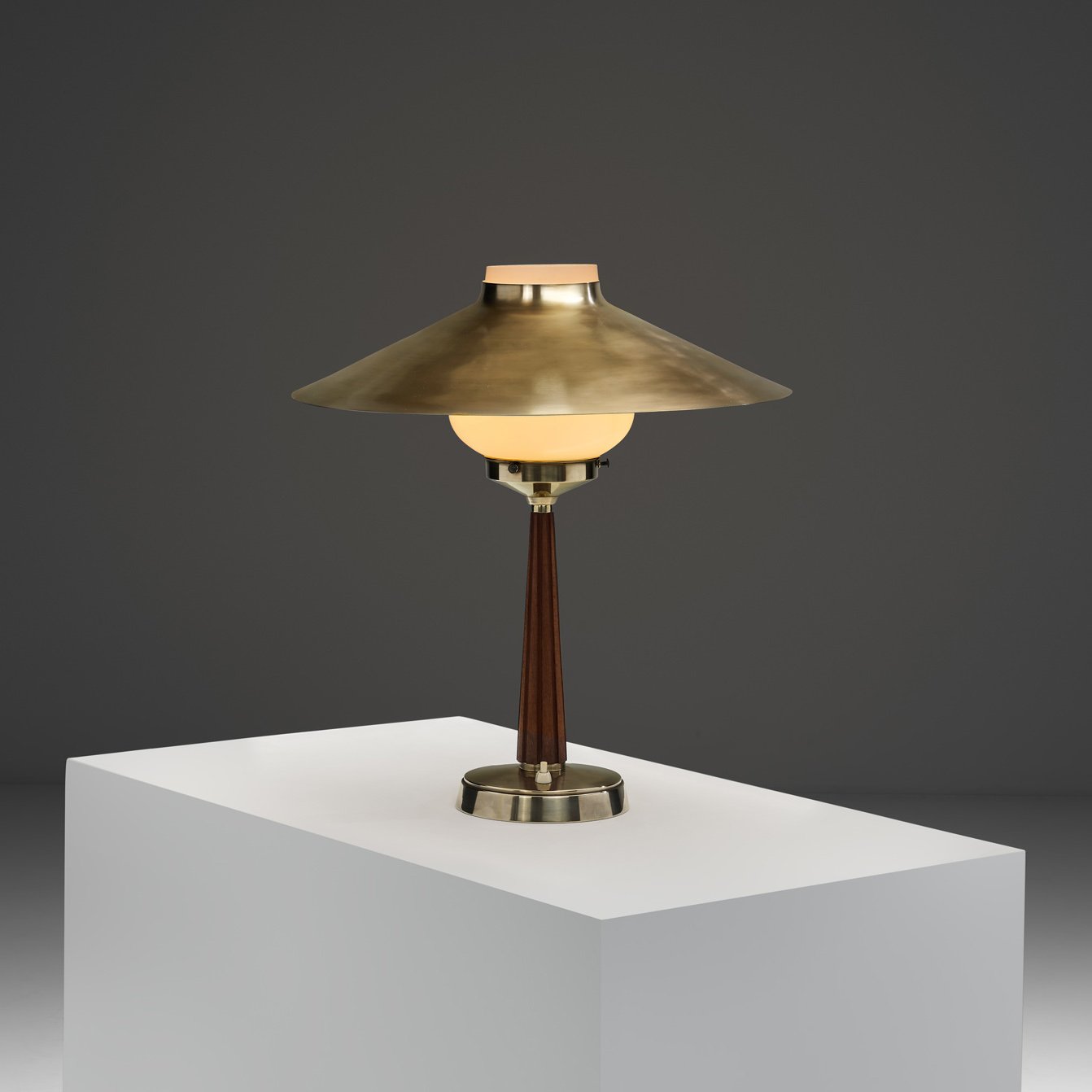 Model "A 4460" Table Lamp by Hans Bergström for Asea, Sweden 1940s