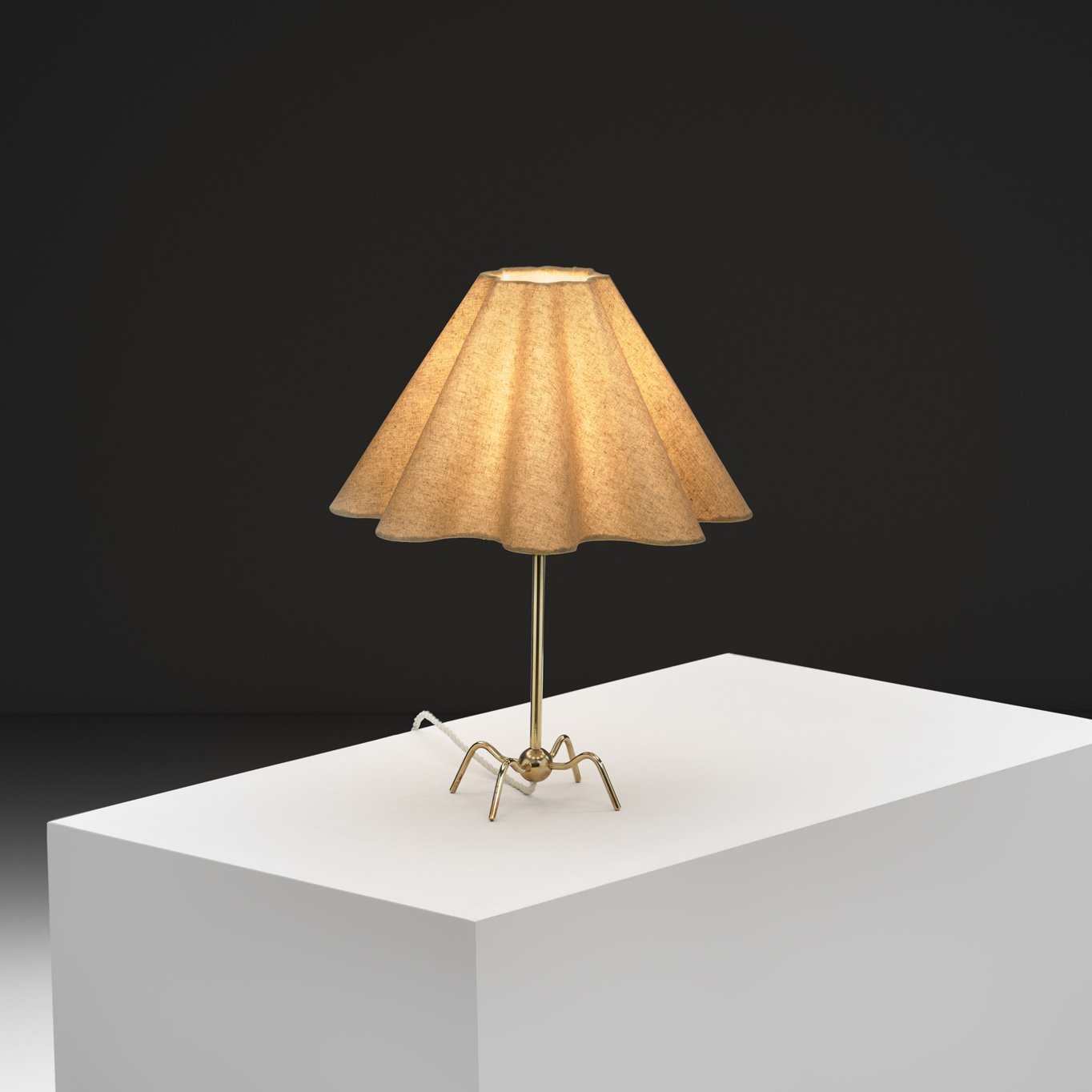 Model "15490" Table Lamp by Harald Notini for Böhlmarks, Sweden Mid-20th Century