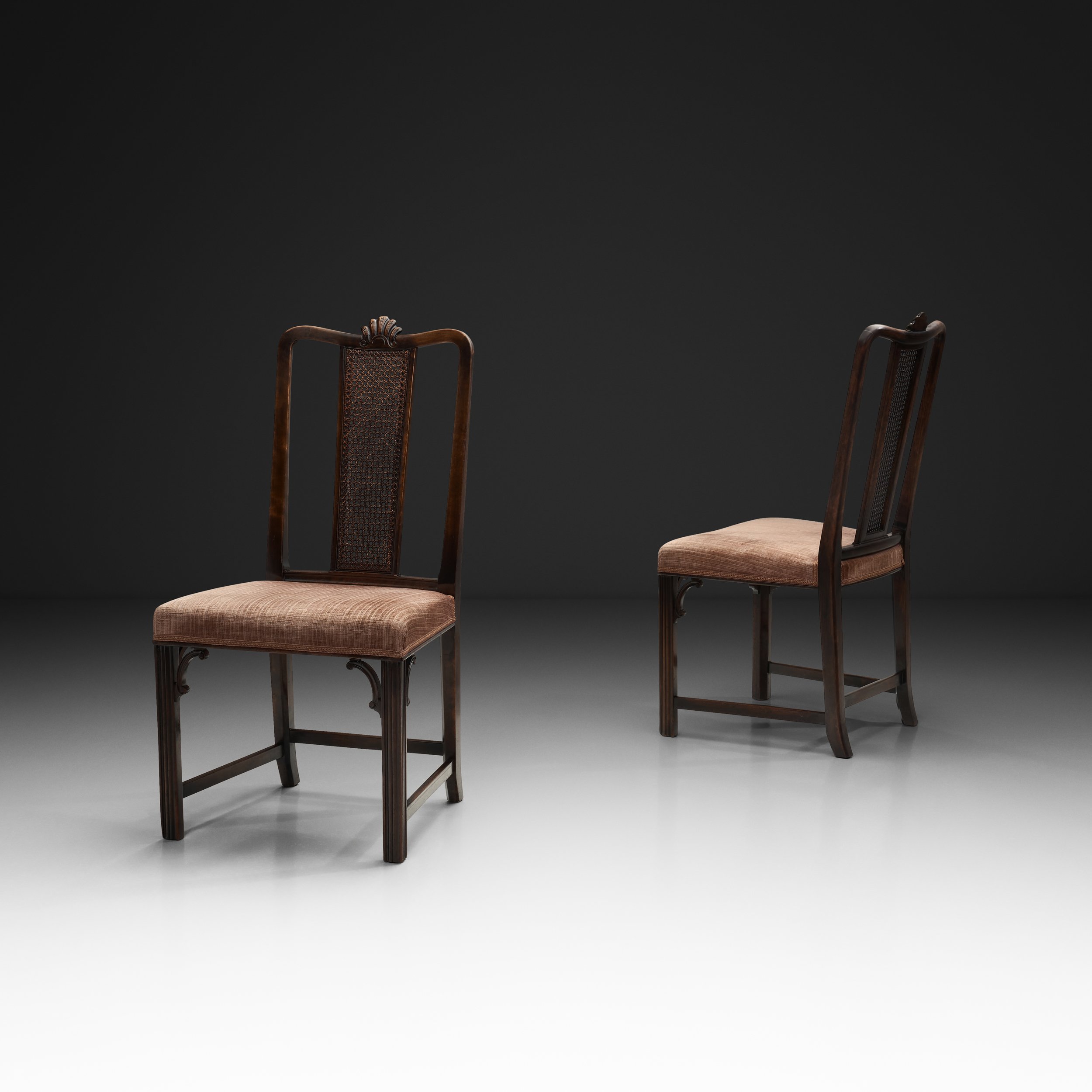 Pair of "Radio" Chairs by Axel Einar Hjorth for Nordiska Kompaniet, Sweden 1928