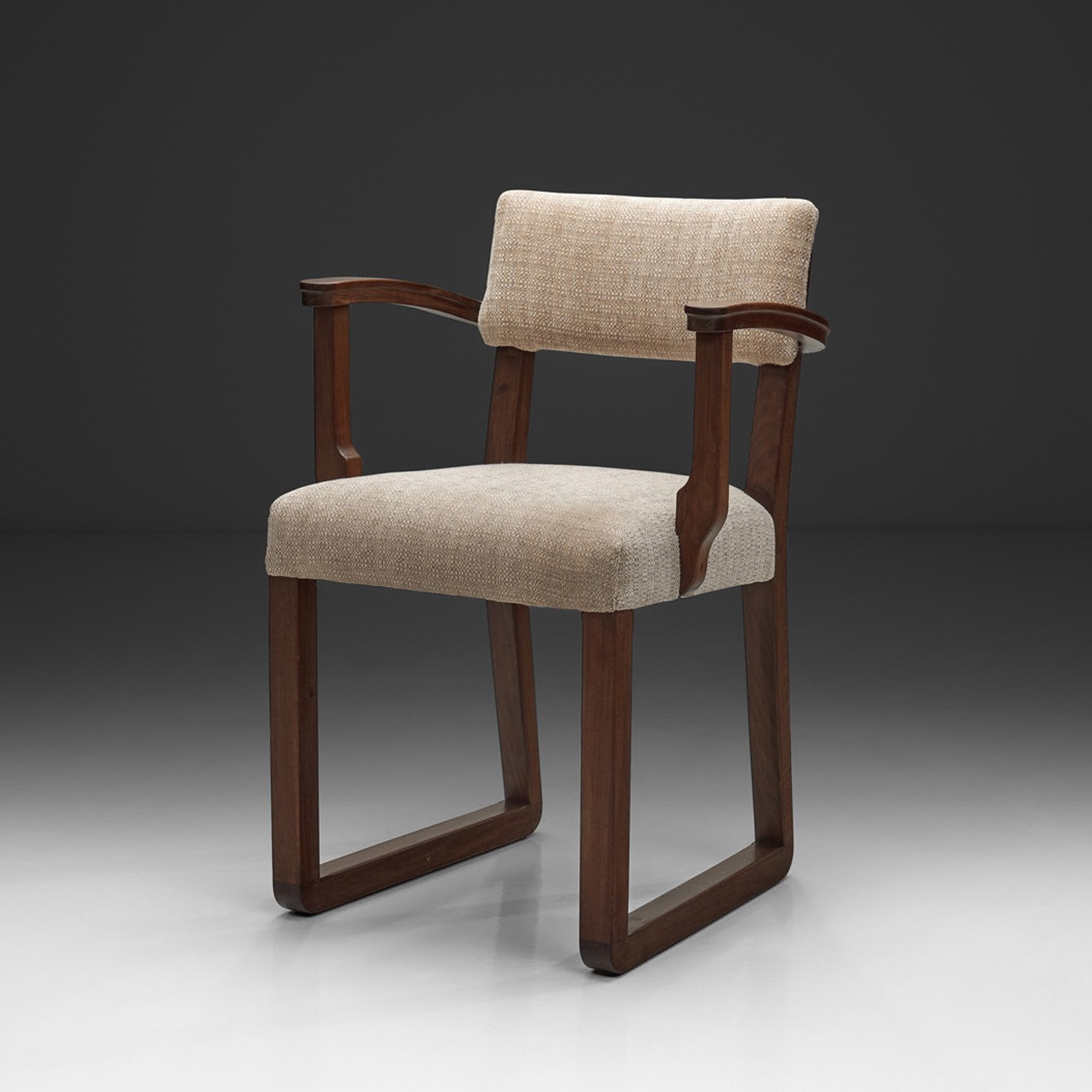 Dutch Art Deco Armchair, The Netherlands 1930s