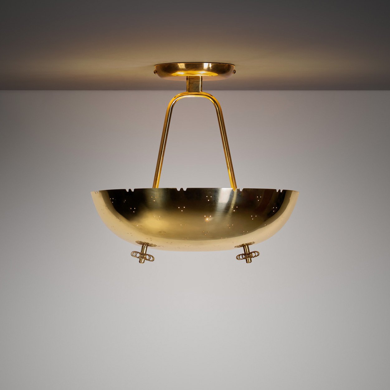 Model "9161" Ceiling Lamp by Paavo Tynell for Taito, Finland Mid-20th Century