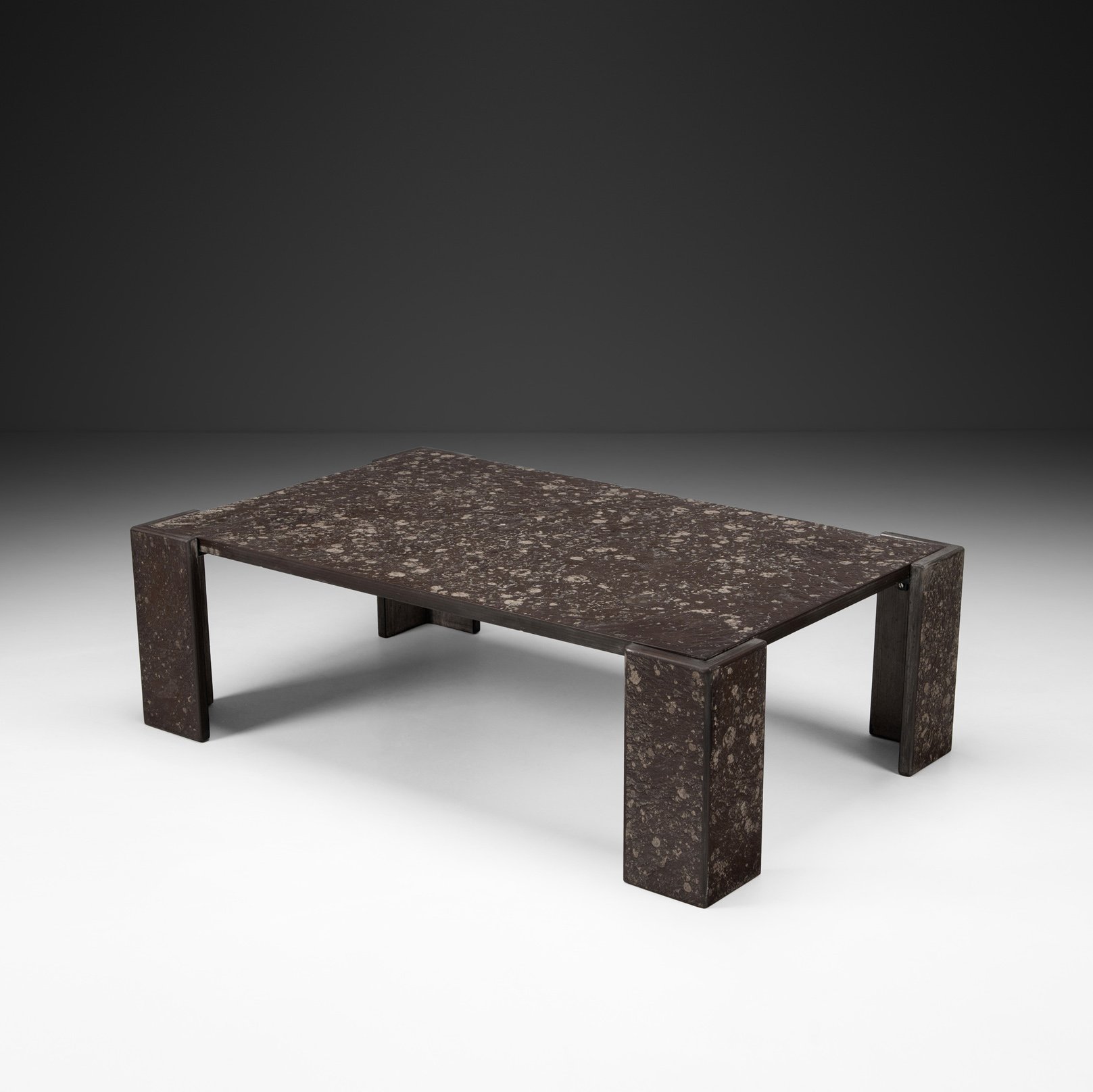Posidonia Slate Coffee Table, Europe Second half of the 20th Century