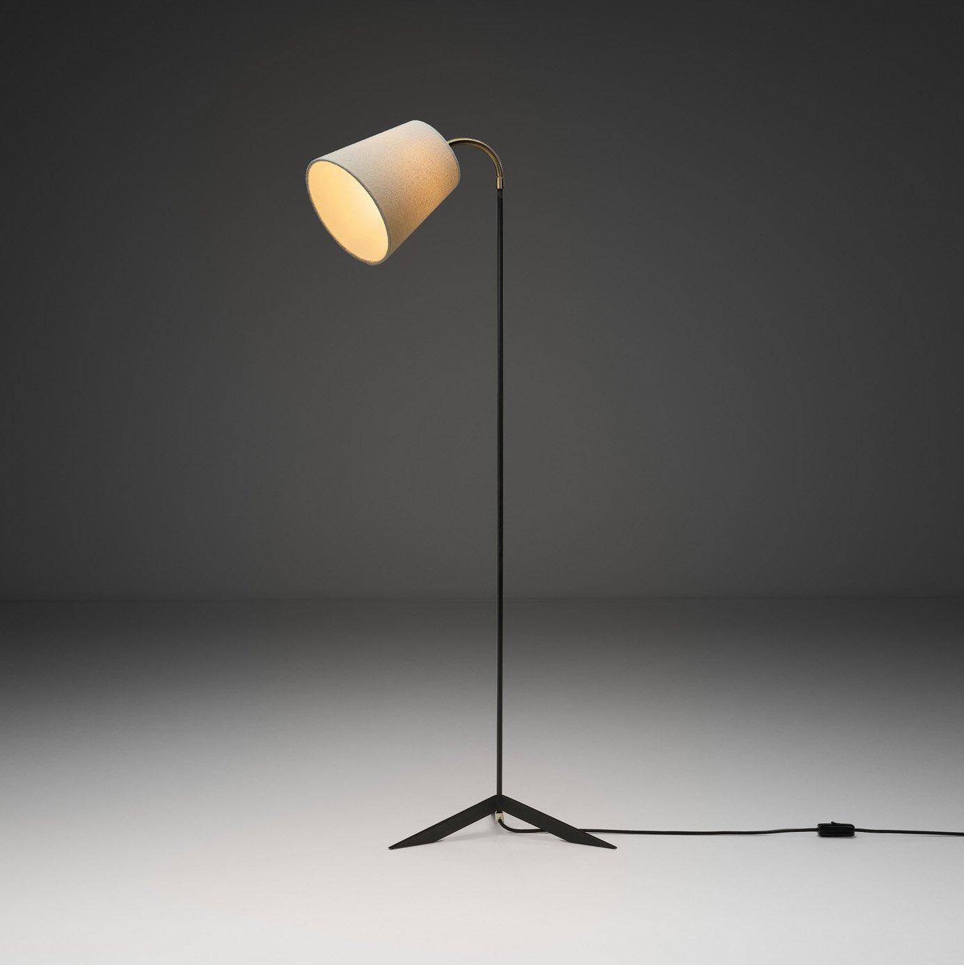 Swedish Modern Floor Lamp, Sweden 1950s