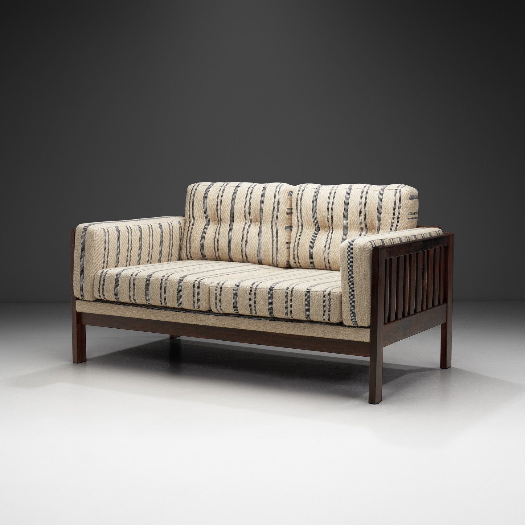 Ingvar Stockum "Monte Carlo" Two-Seater Sofa for Futura Möbler, Sweden 1960s (sold)