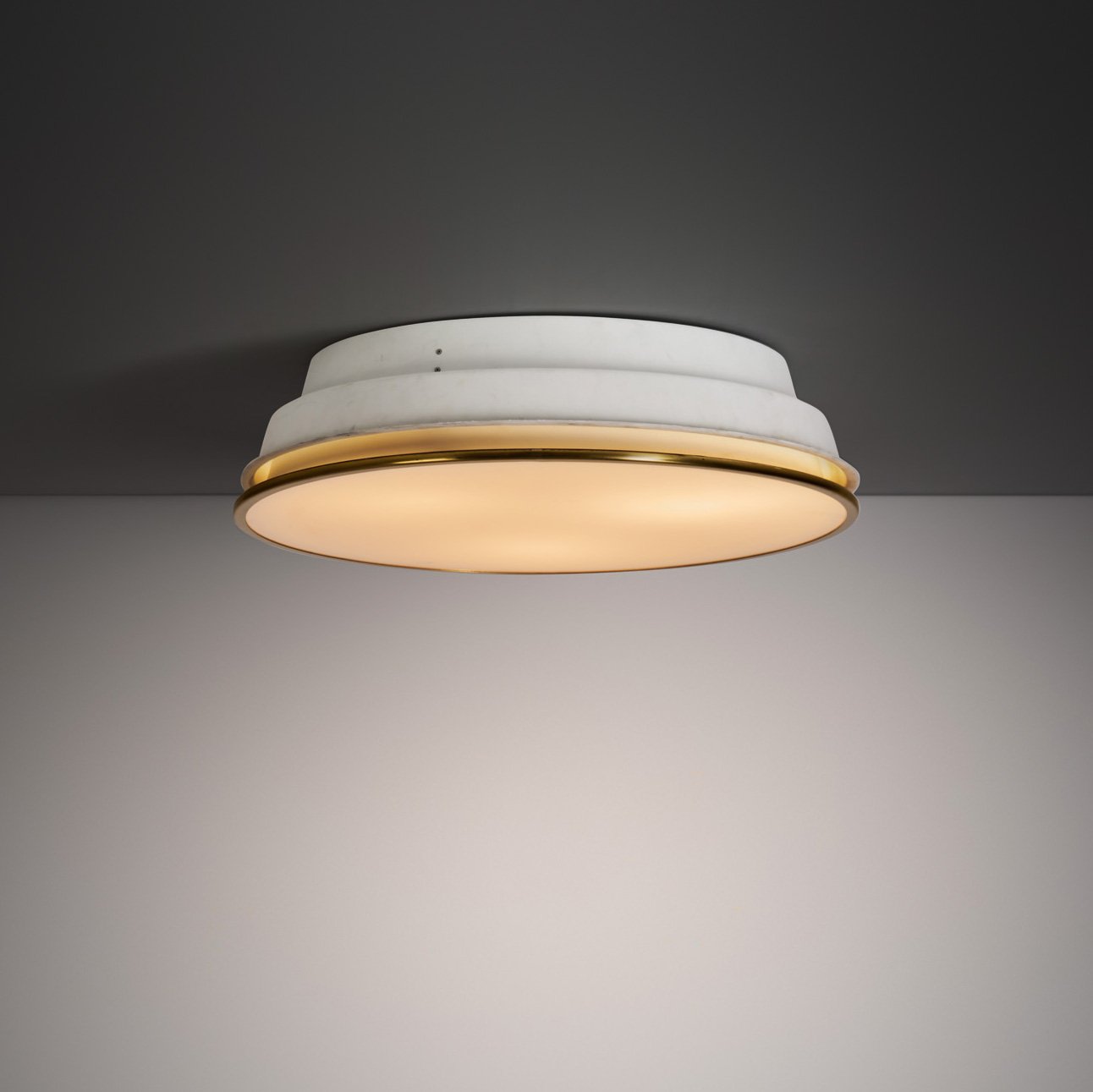 "Munkegaard" Ceiling Lamp by Arne Jacobsen for Louis Poulsen, Denmark 1950s