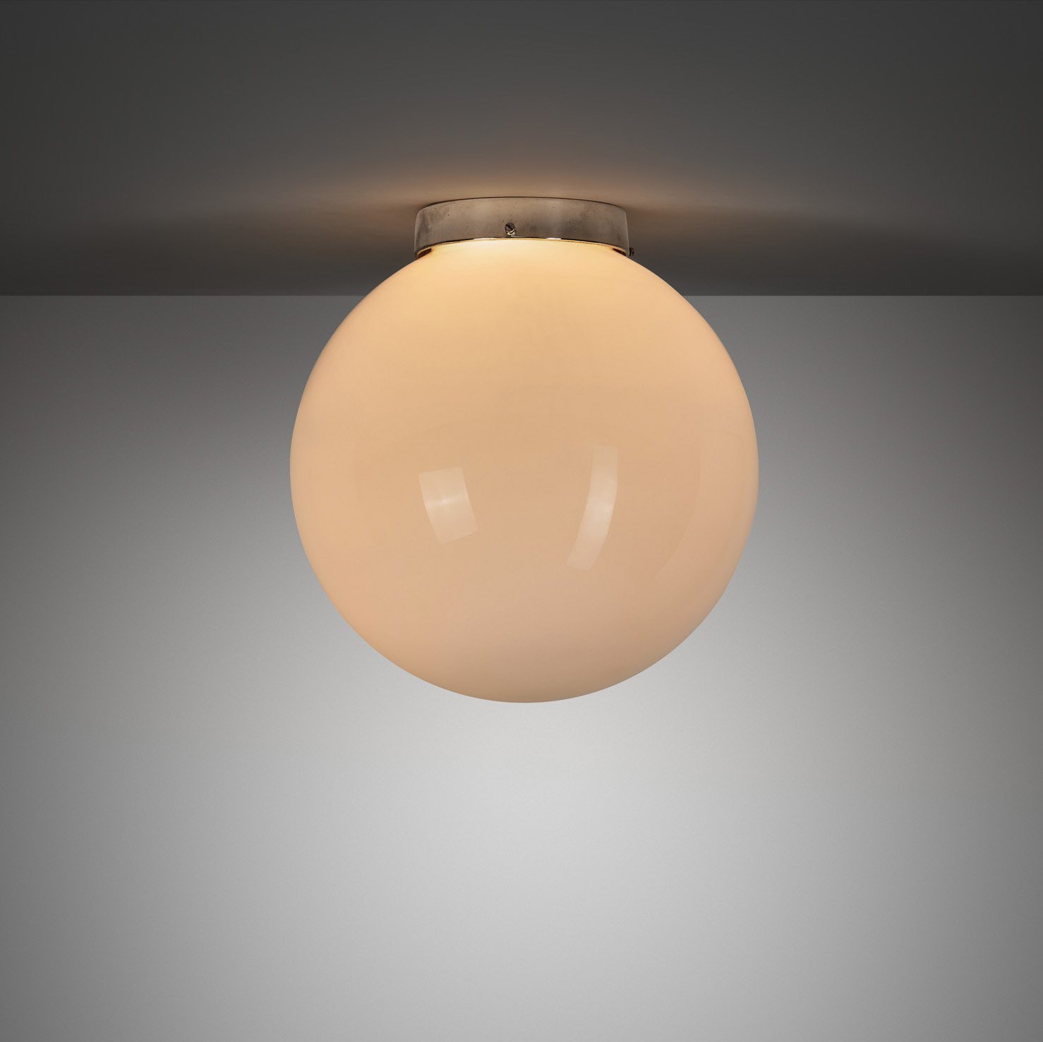 Model "2008" Ceiling Lamp by Paavo Tynell for Idman, Finland Mid-20th Century
