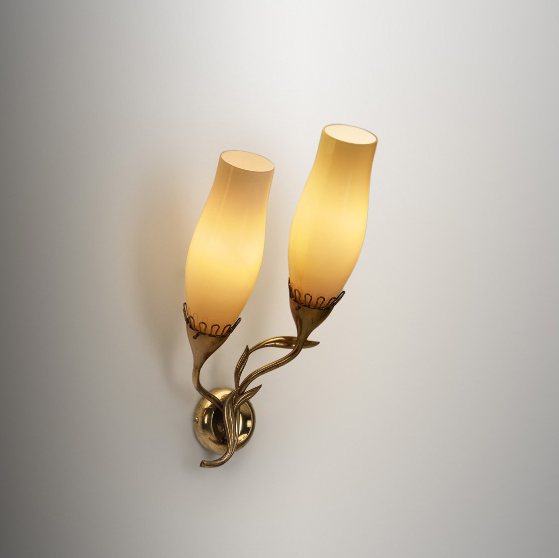 Mauri Almari "71020" Wall Light for Idman, Finland 1950s
