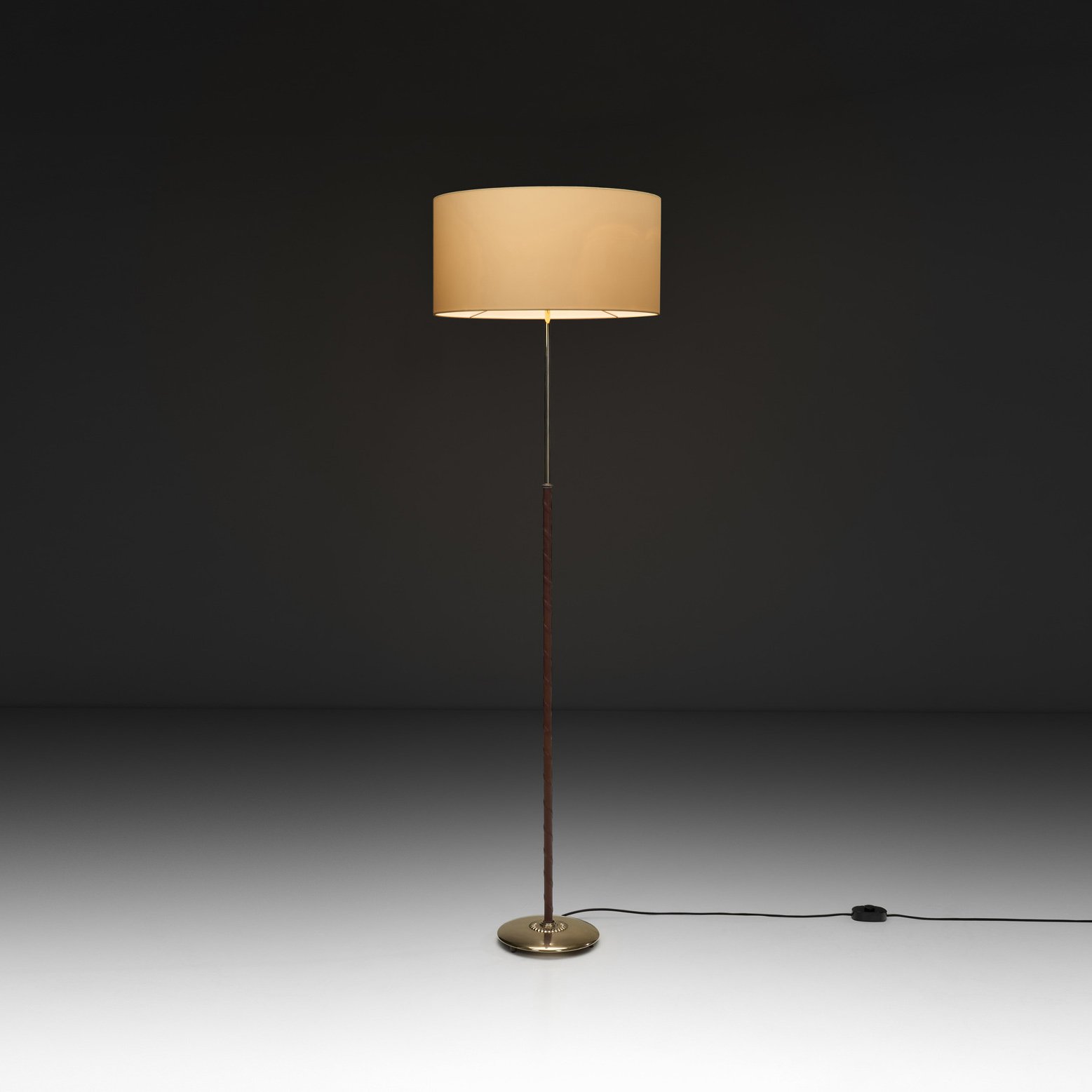Model "30006" Floor Lamp by Bertil Brisborg (Attr.) for Nordiska Kompaniet, Sweden Mid 20th Century