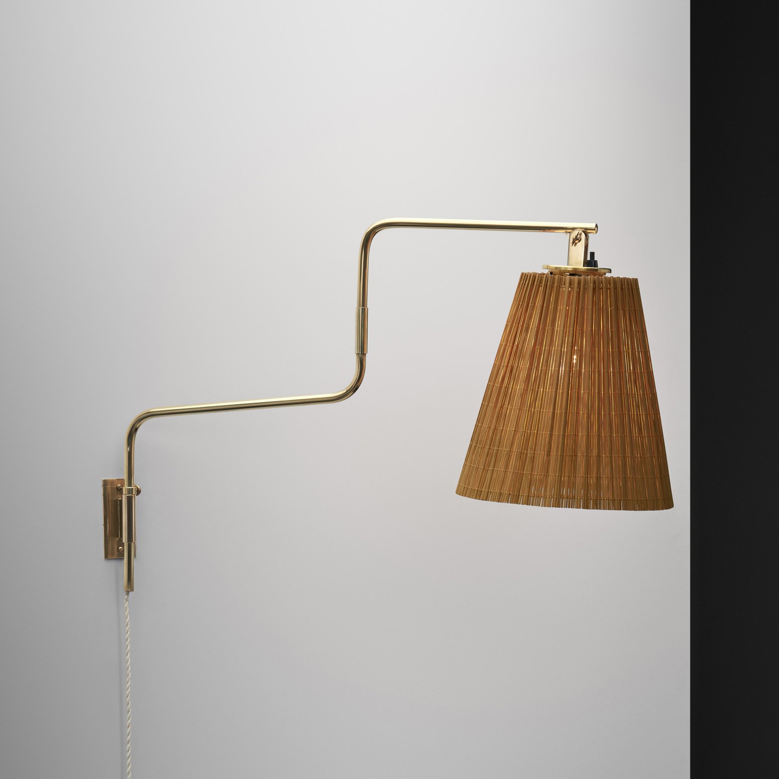 Model "9414" Wall Lamp by Paavo Tynell for Taito, Finland Mid-20th Century