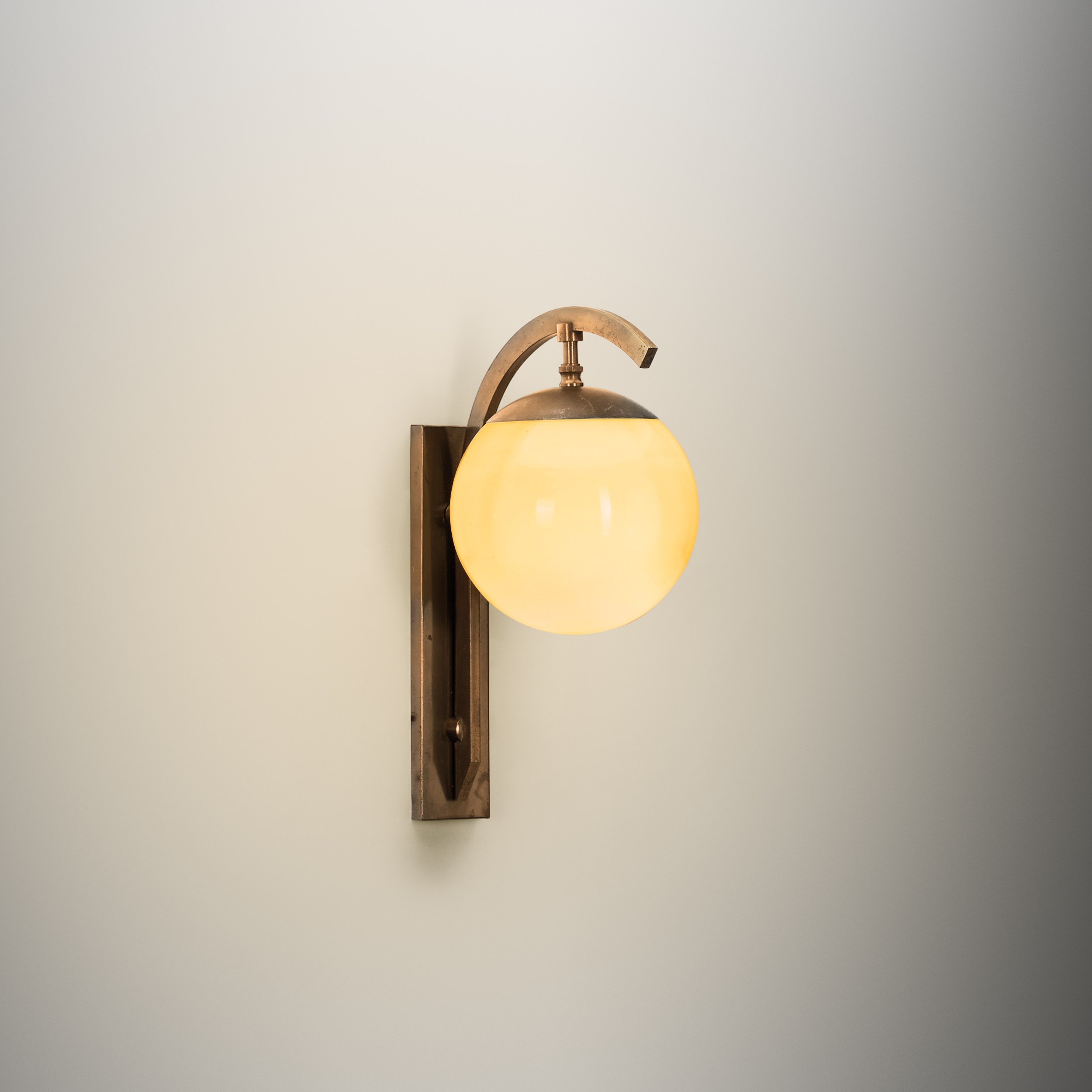 Nordic Art Deco Wall Lamp by Lyfa (Attr.), Denmark ca 1930s