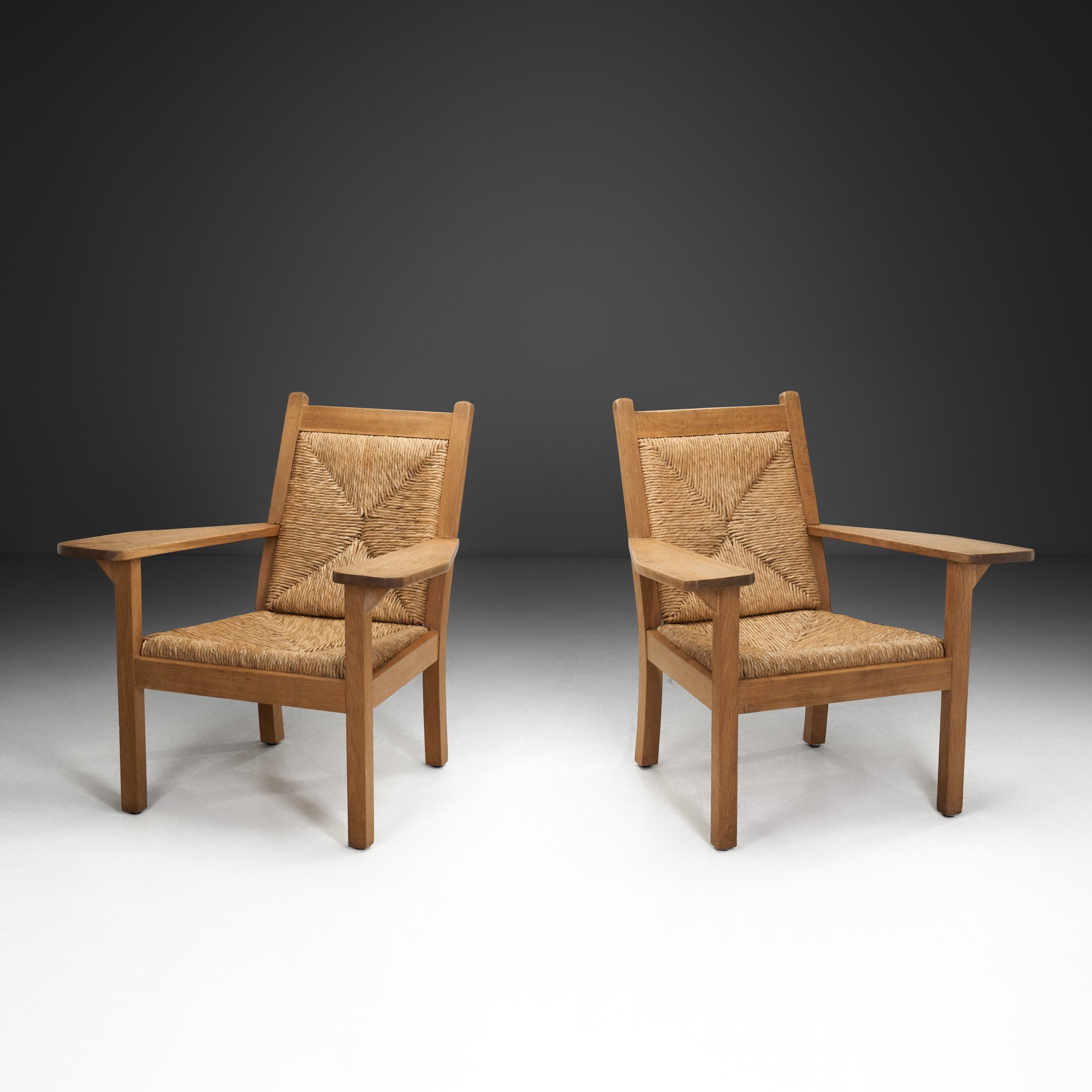 Set of Wicker Chairs by Willi Ohler for Worpsweden, Germany 1920s