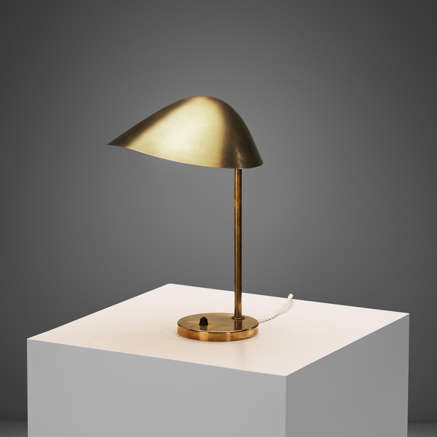 Model "EV75" Brass Table Lamp by Itsu, Finland Mid-20th century (sold)