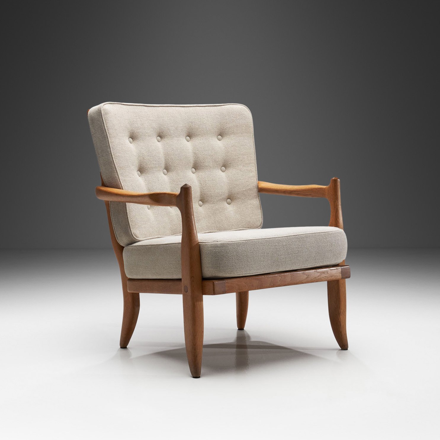 Guillerme et Chambron "José" Armchair, France 1950s