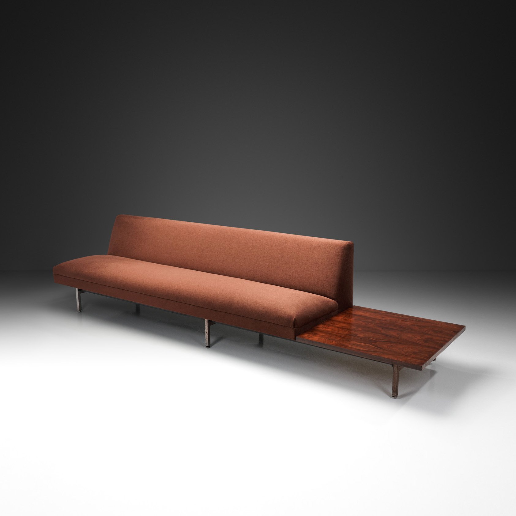 Sofa with Side Table by George Nelson for Herman Miller, United States ca 1960s