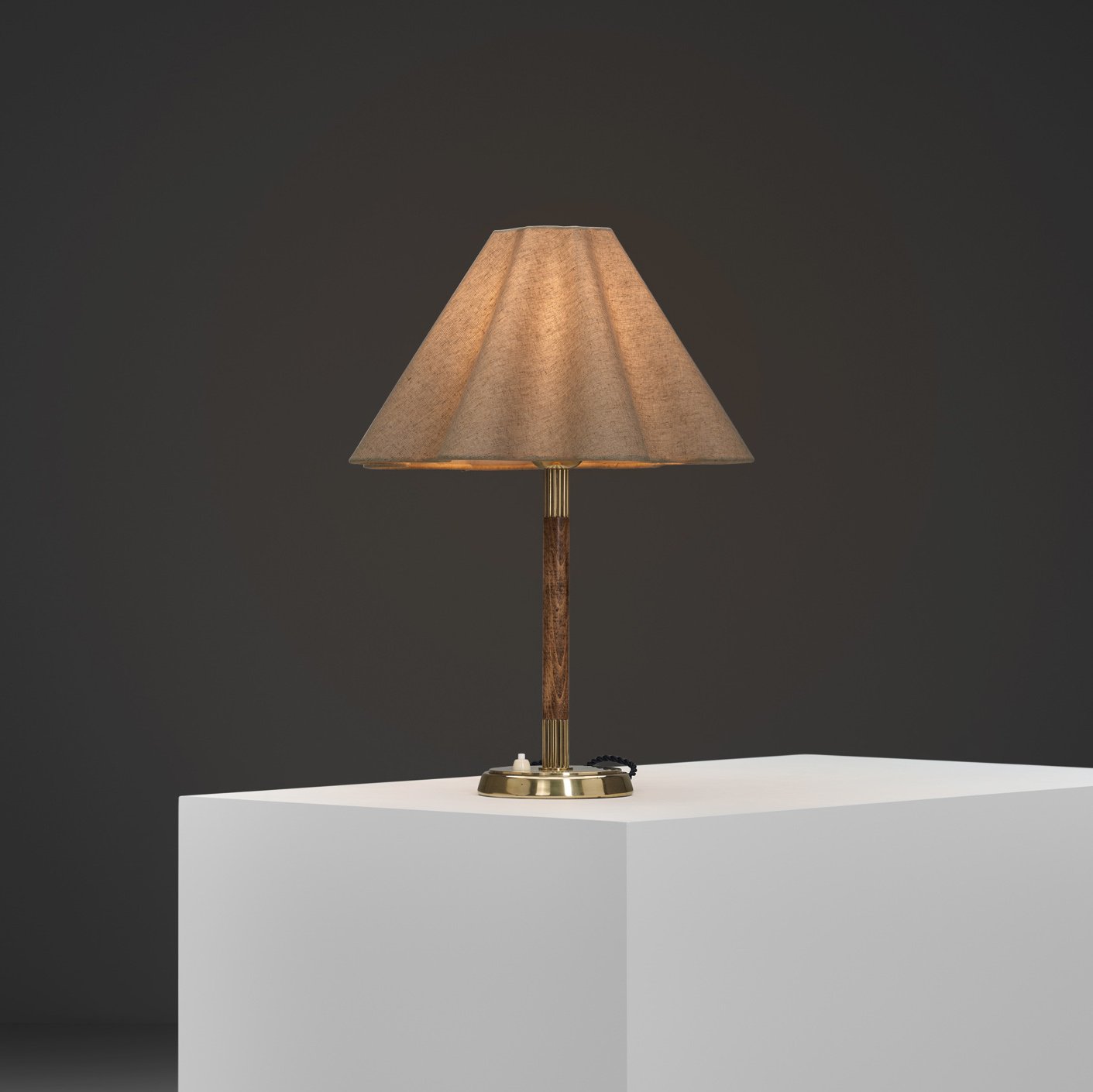 Model "32813" Table Lamp by Bertil Brisborg for Nordiska Kompaniet, Sweden 1950s
