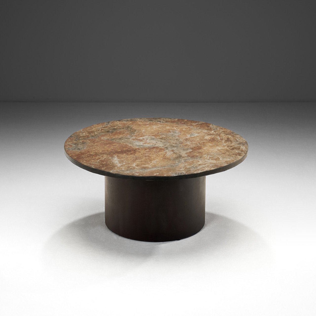 Brutalist Slate Coffee Table, Europe Second half of the 20th century (sold)