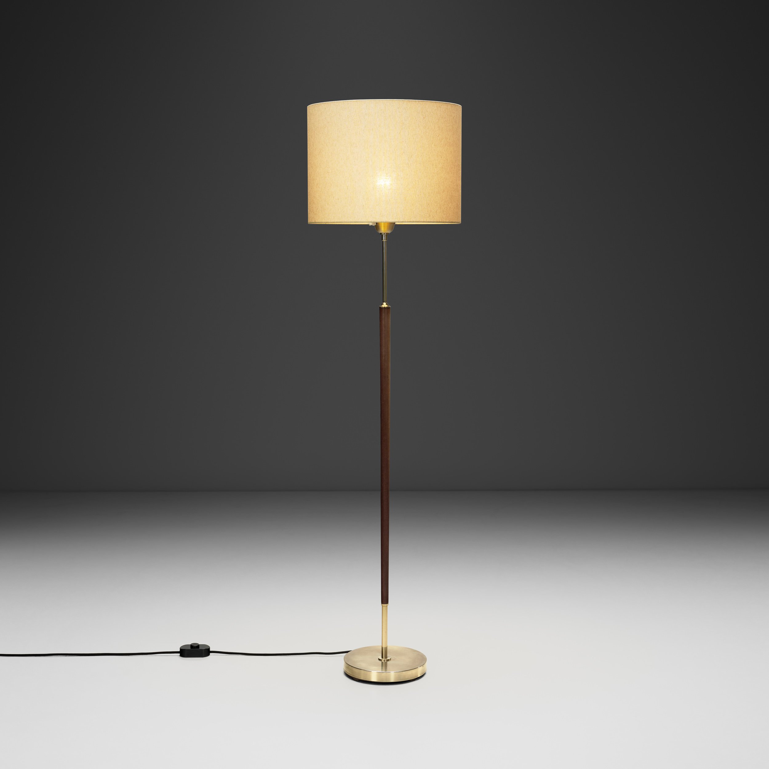 Model "108" Floor Lamp by AB Armaturhantverk, Sweden Second half of the 20th Century
